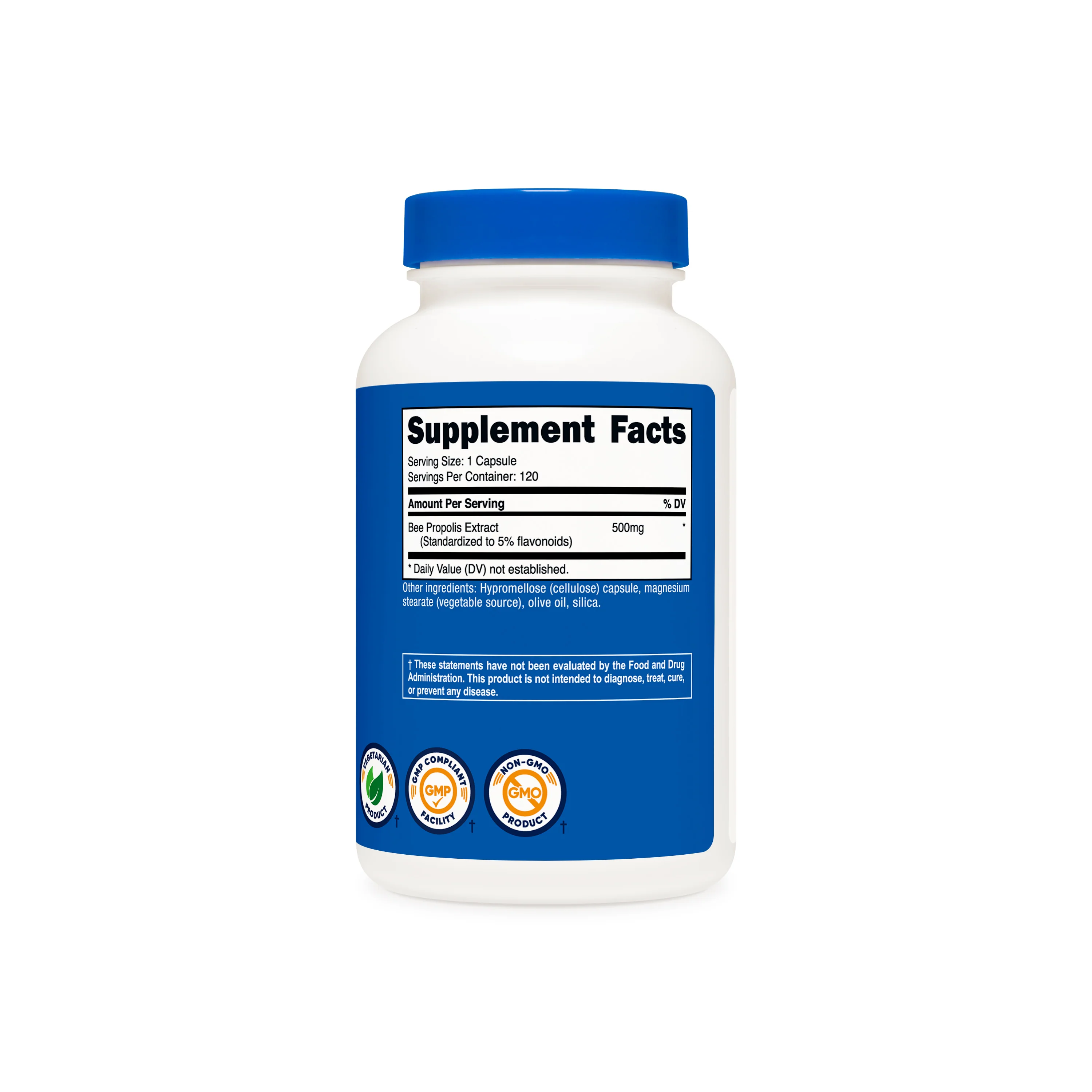 Nutricost Bee Propolis Capsules [5% Flavonoids] - Image 2