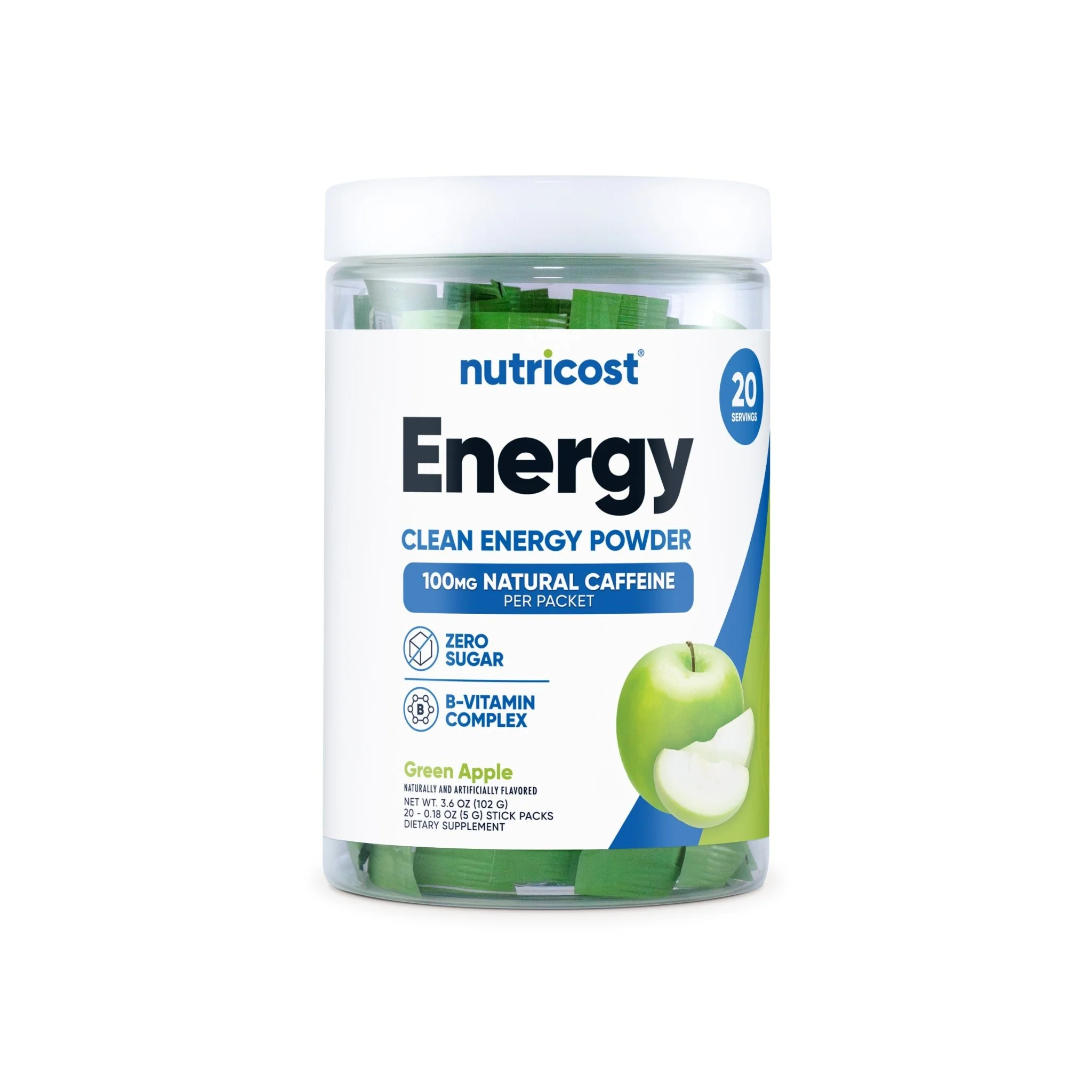 Nutricost Energy Stick Packs (20 Pack) - Image 7