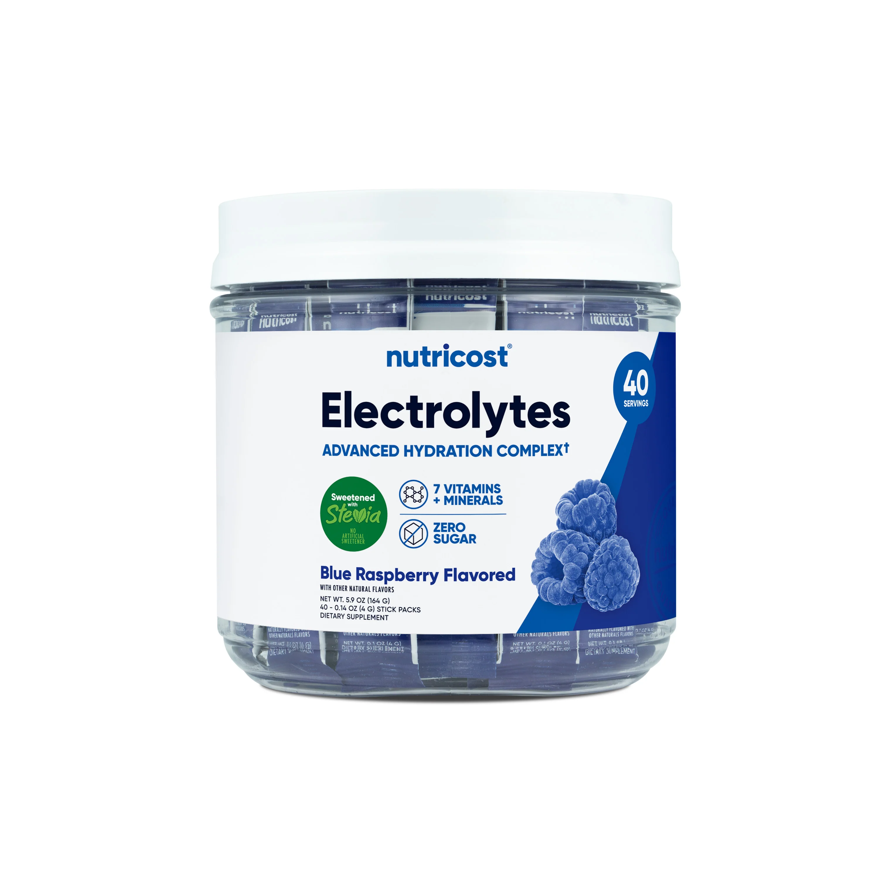 Nutricost Electrolytes Hydration Stick Packs (40 Pack) - Image 8