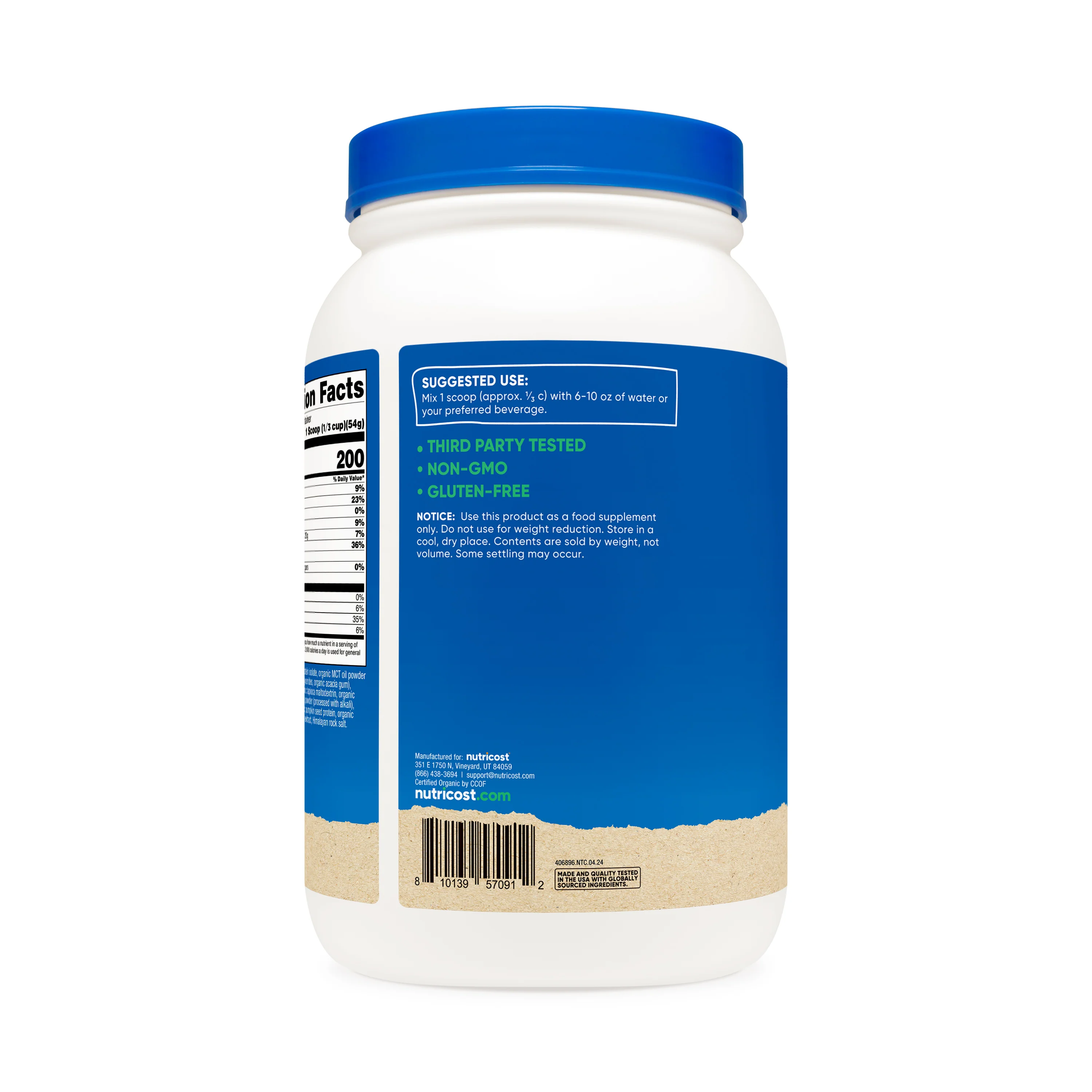 Nutricost Organic Vegan MRP - Image 2