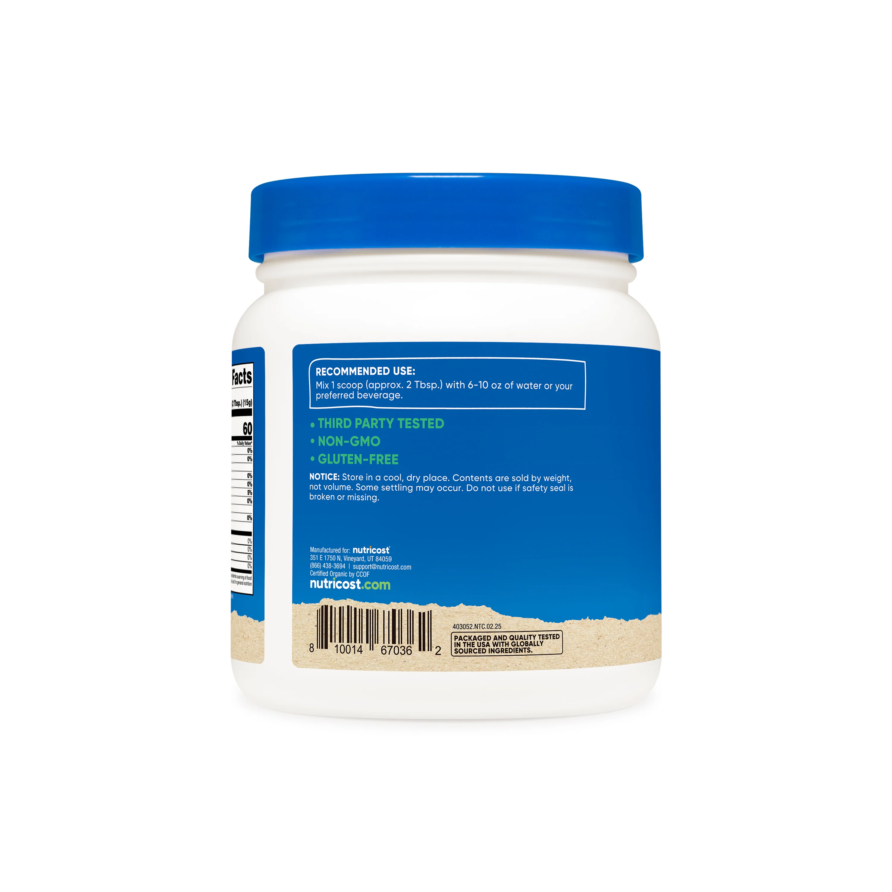 Nutricost Organic Maltodextrin Powder - Image 2