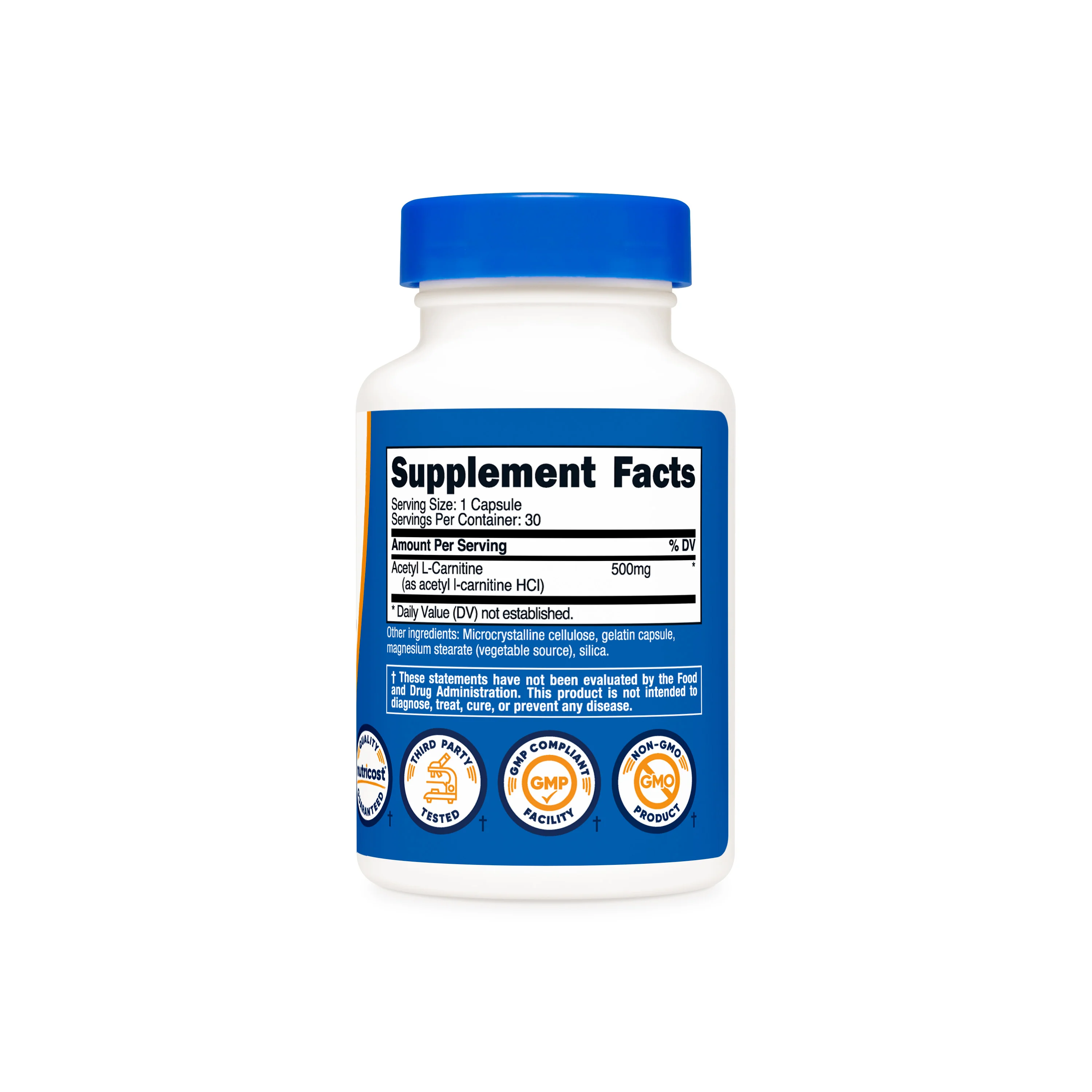 Nutricost Acetyl L-Carnitine Capsules - Image 2