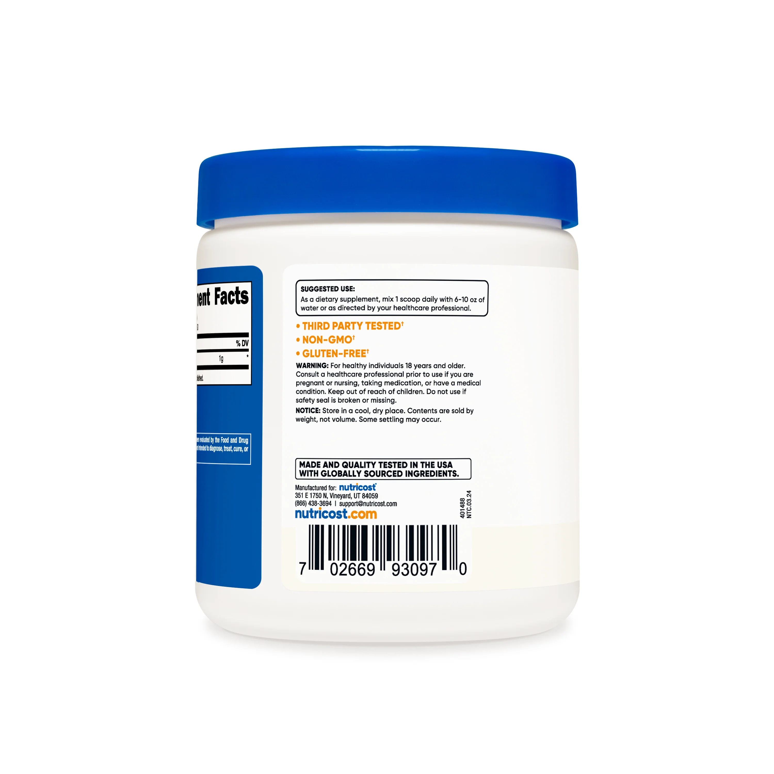 Nutricost Acetyl L-Carnitine Powder - Image 6