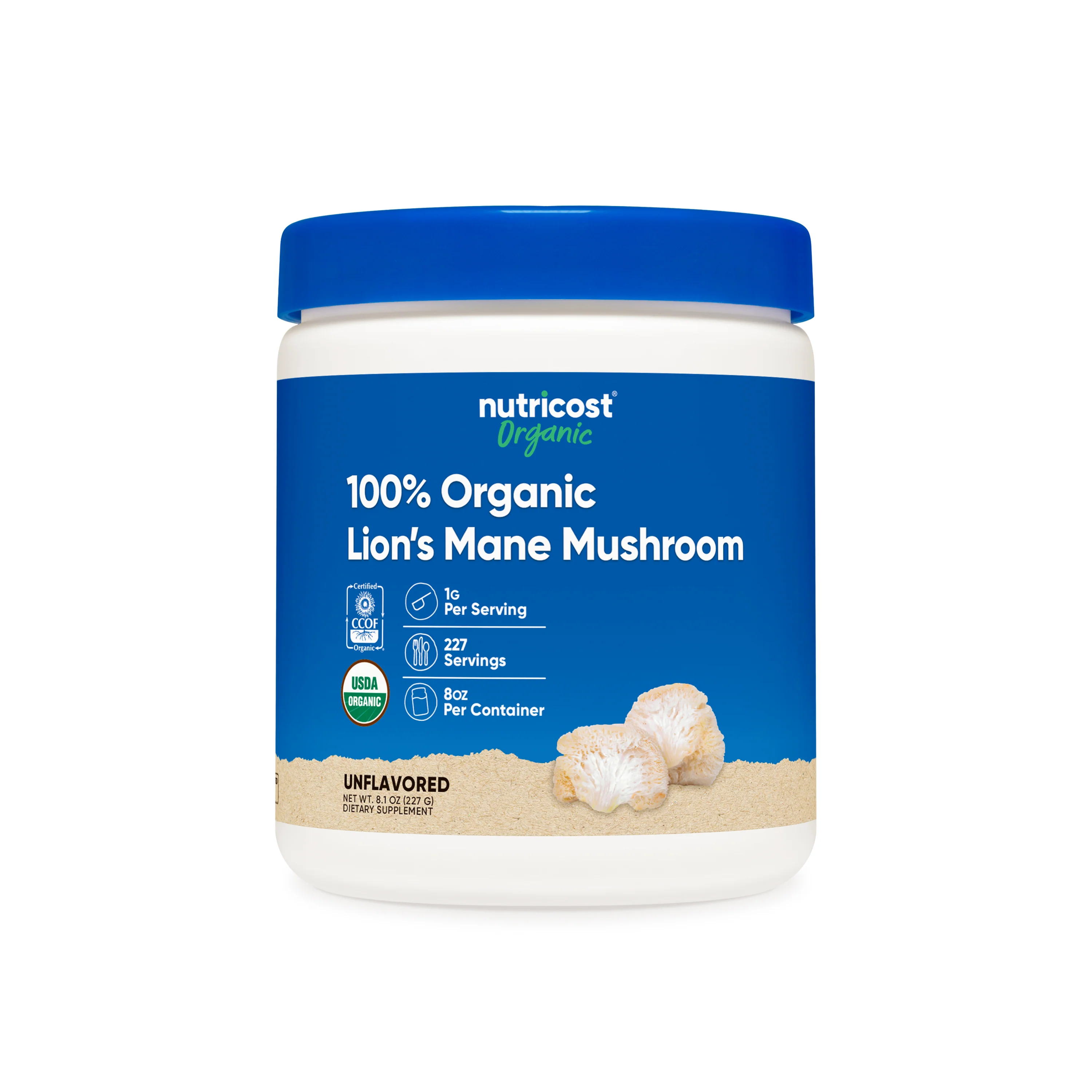 Nutricost Organic Lion's Mane Mushroom Powder - Image 4