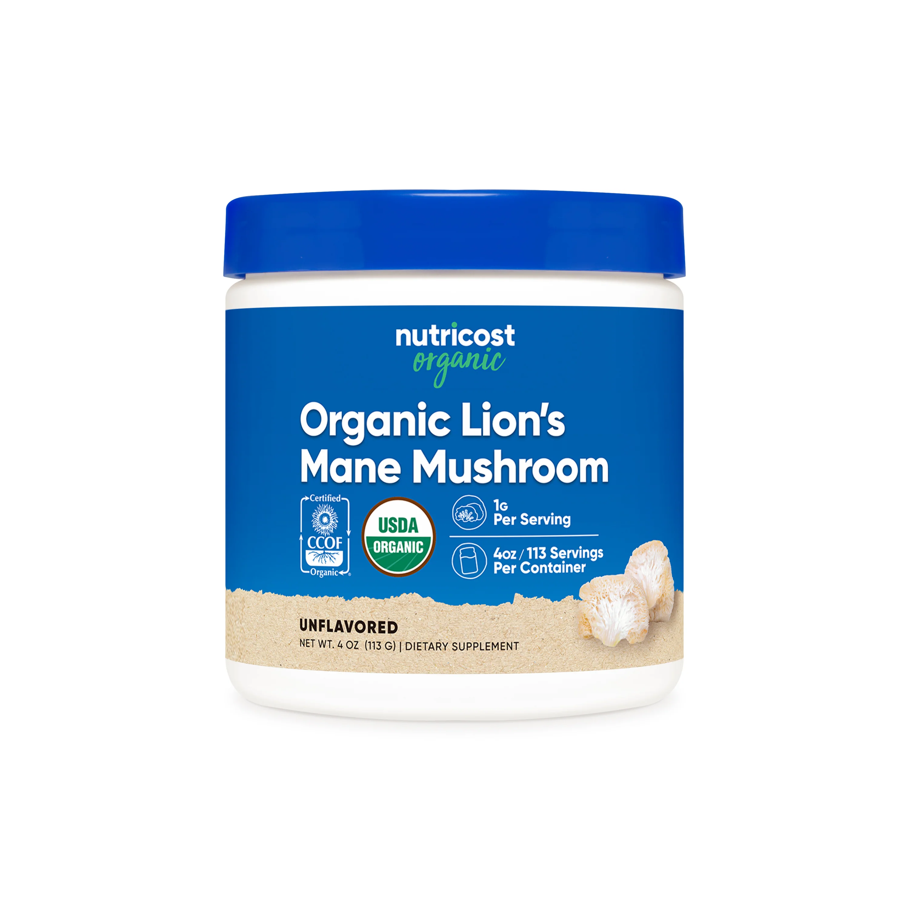 Nutricost Organic Lion's Mane Mushroom Powder - Image 7