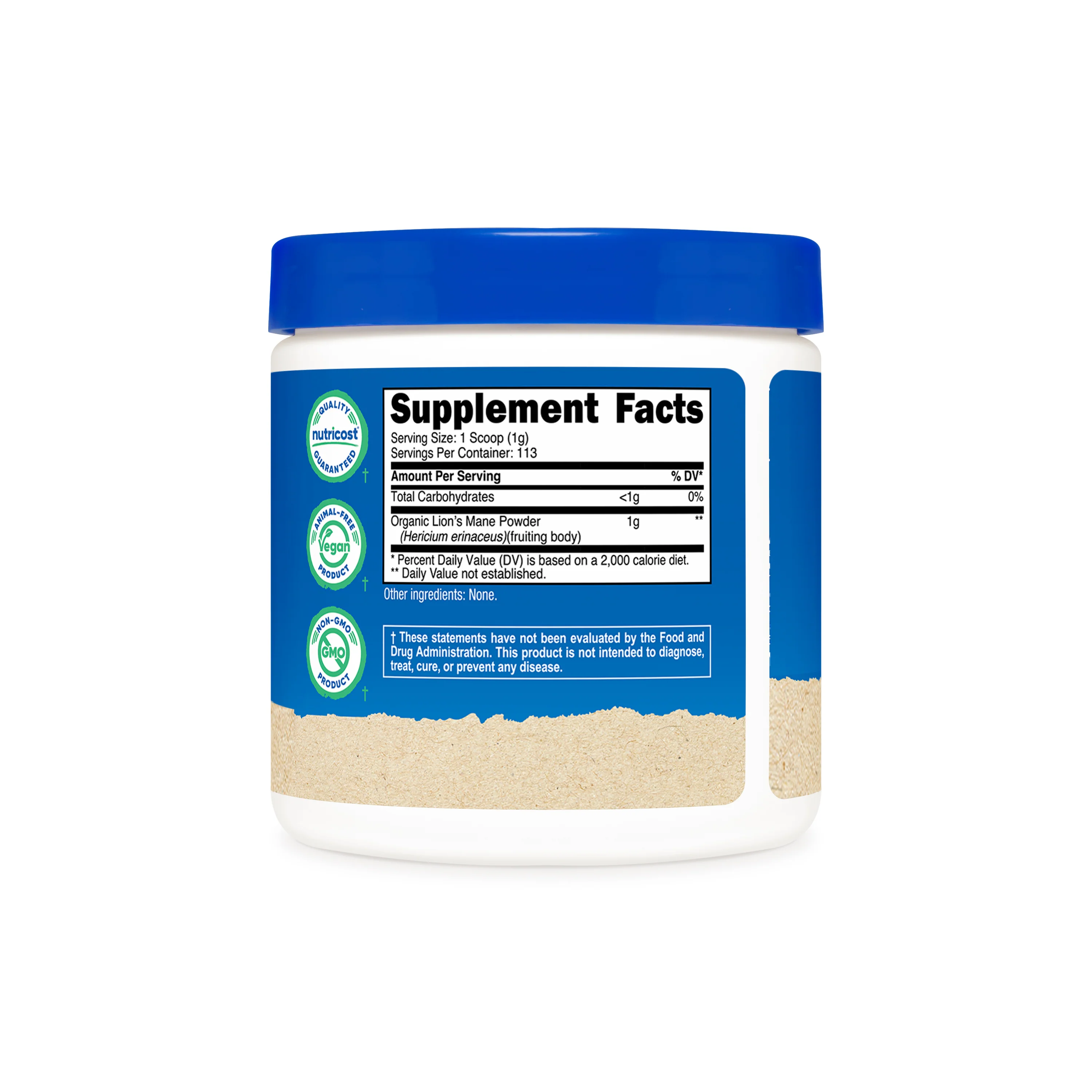 Nutricost Organic Lion's Mane Mushroom Powder - Image 8