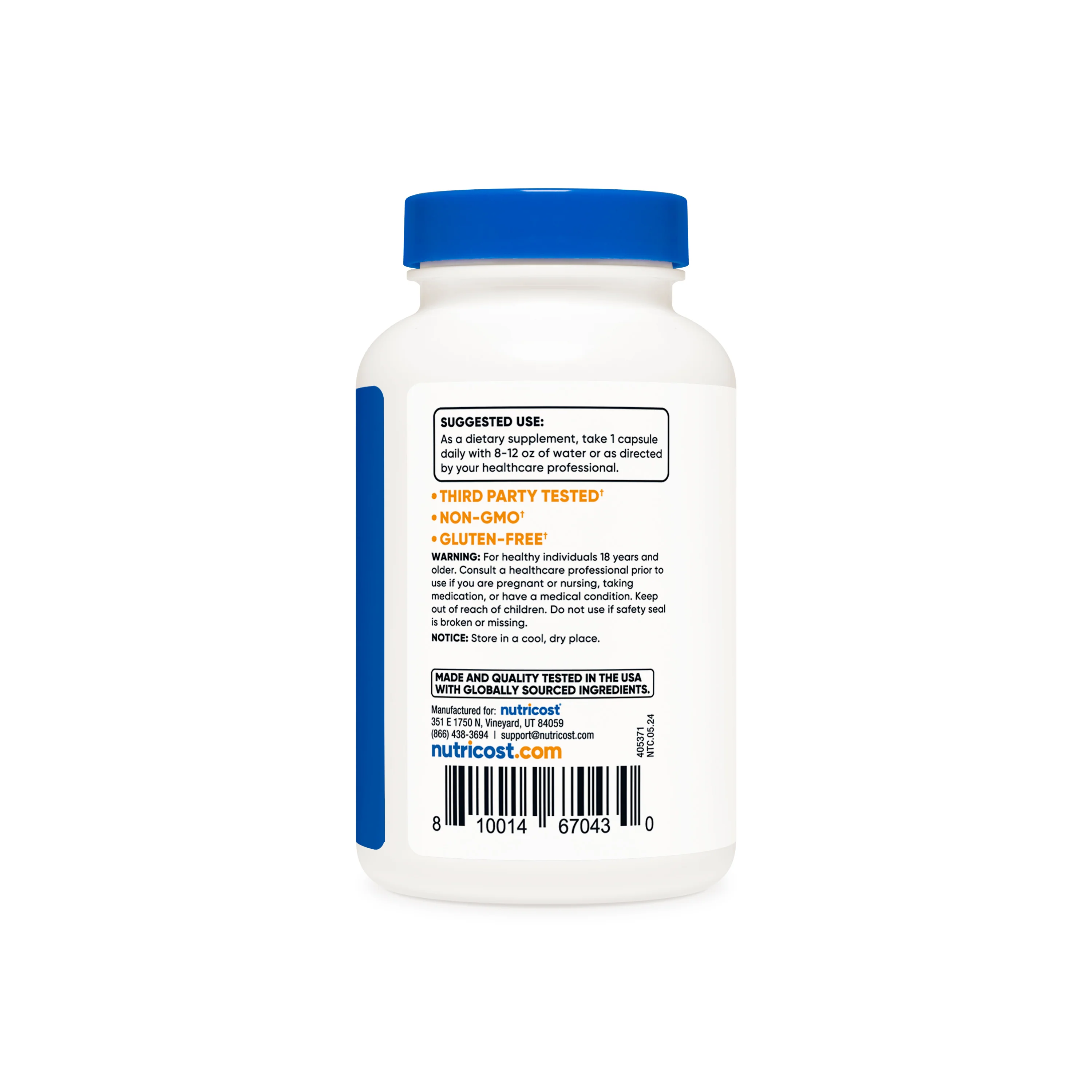 Nutricost Baikal Skullcap Capsules - Image 3