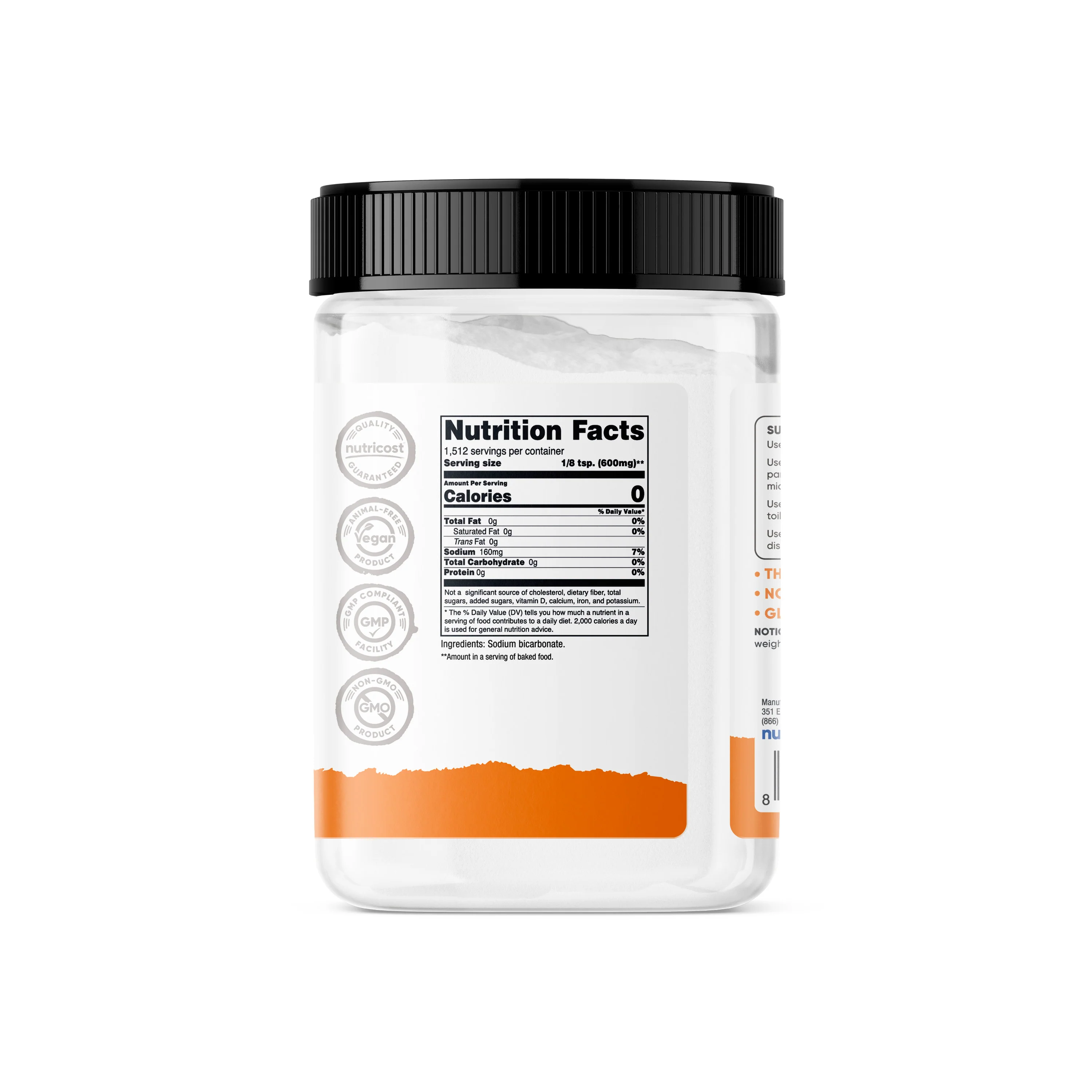 Nutricost Baking Soda - Image 3