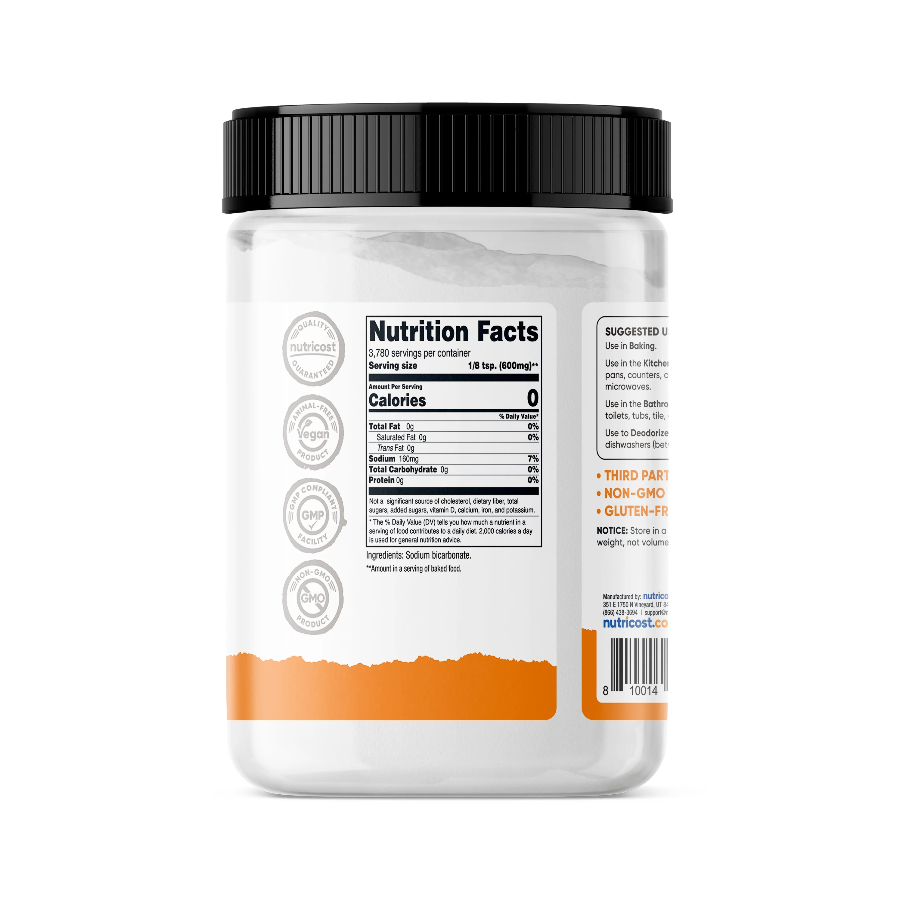 Nutricost Baking Soda - Image 6