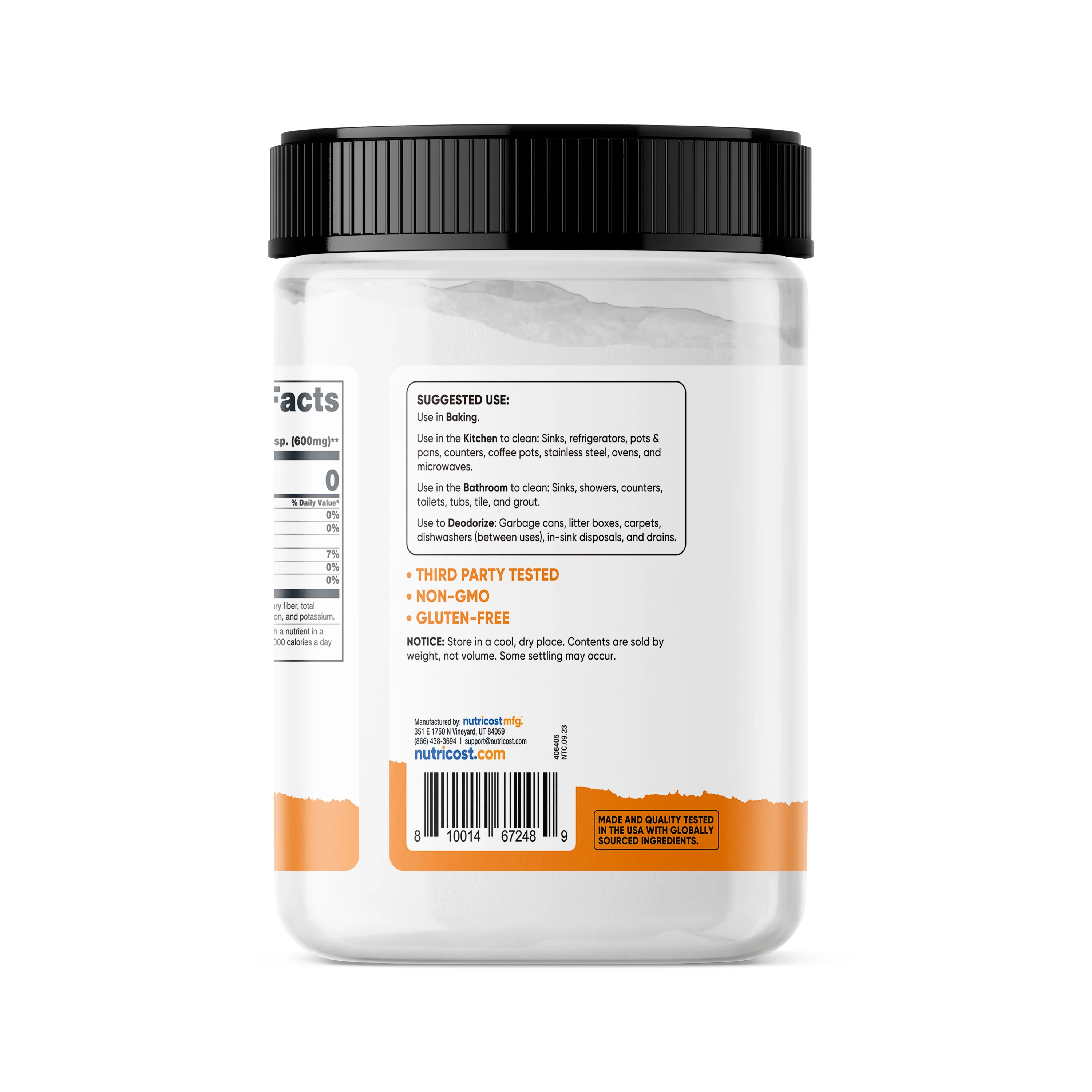 Nutricost Baking Soda - Image 7