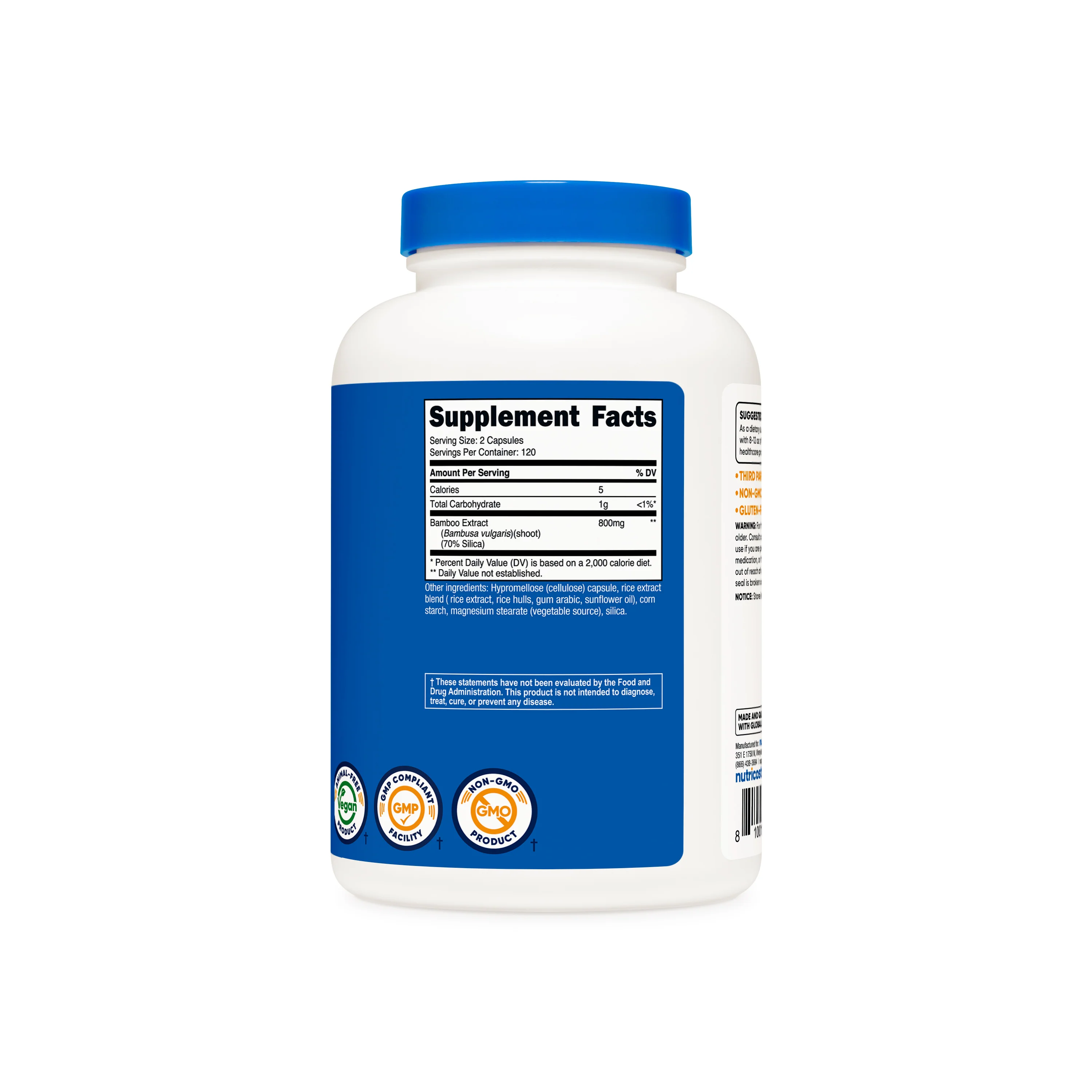 Nutricost Bamboo Extract - Image 2