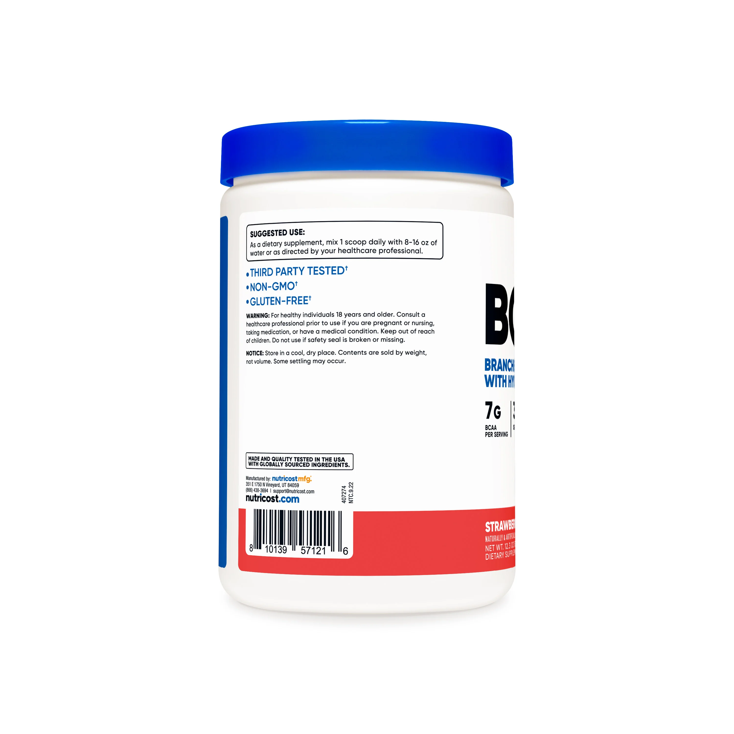 Nutricost BCAA + Hydration Powder - Image 6