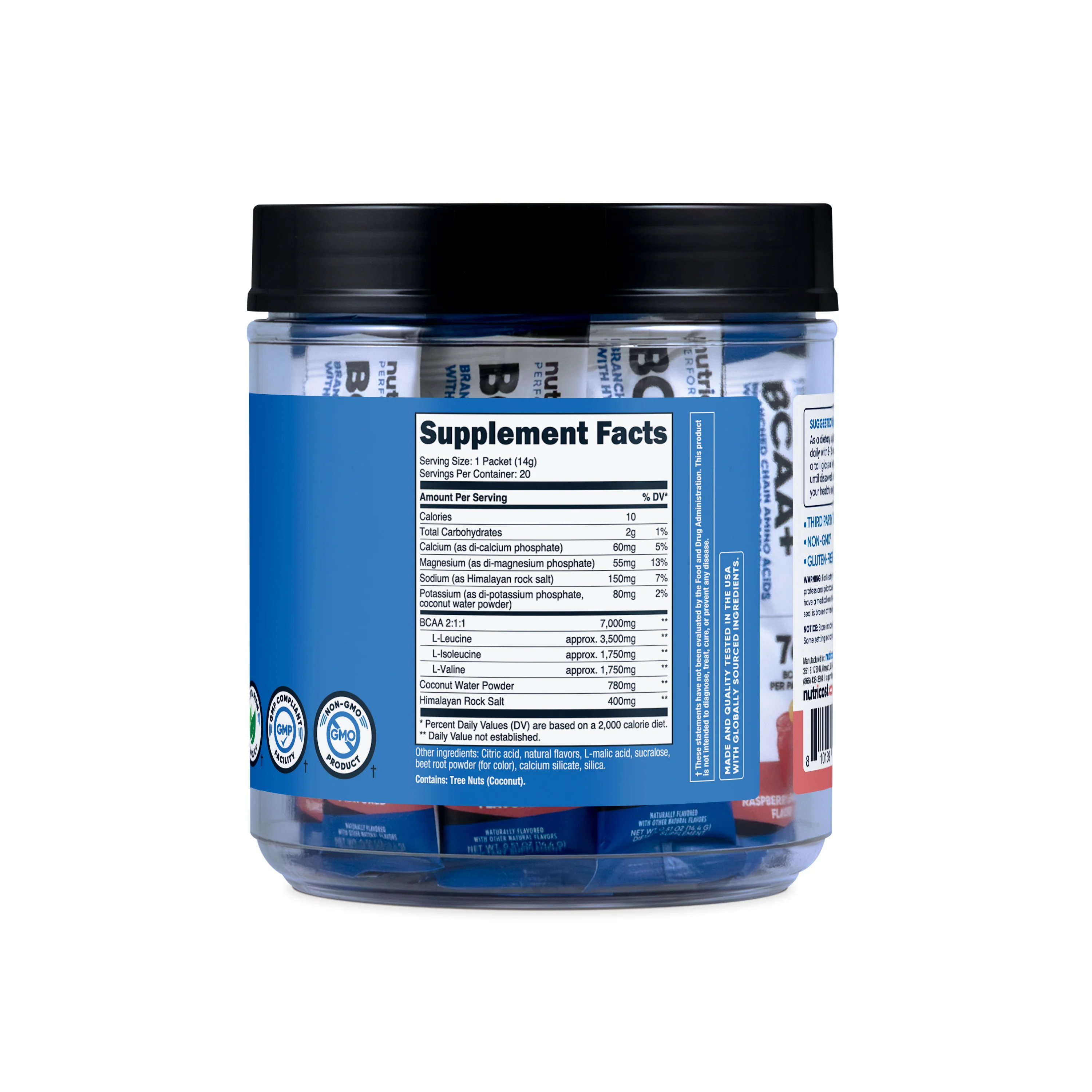 Nutricost BCAA+ Hydration Stickpacks - Image 13
