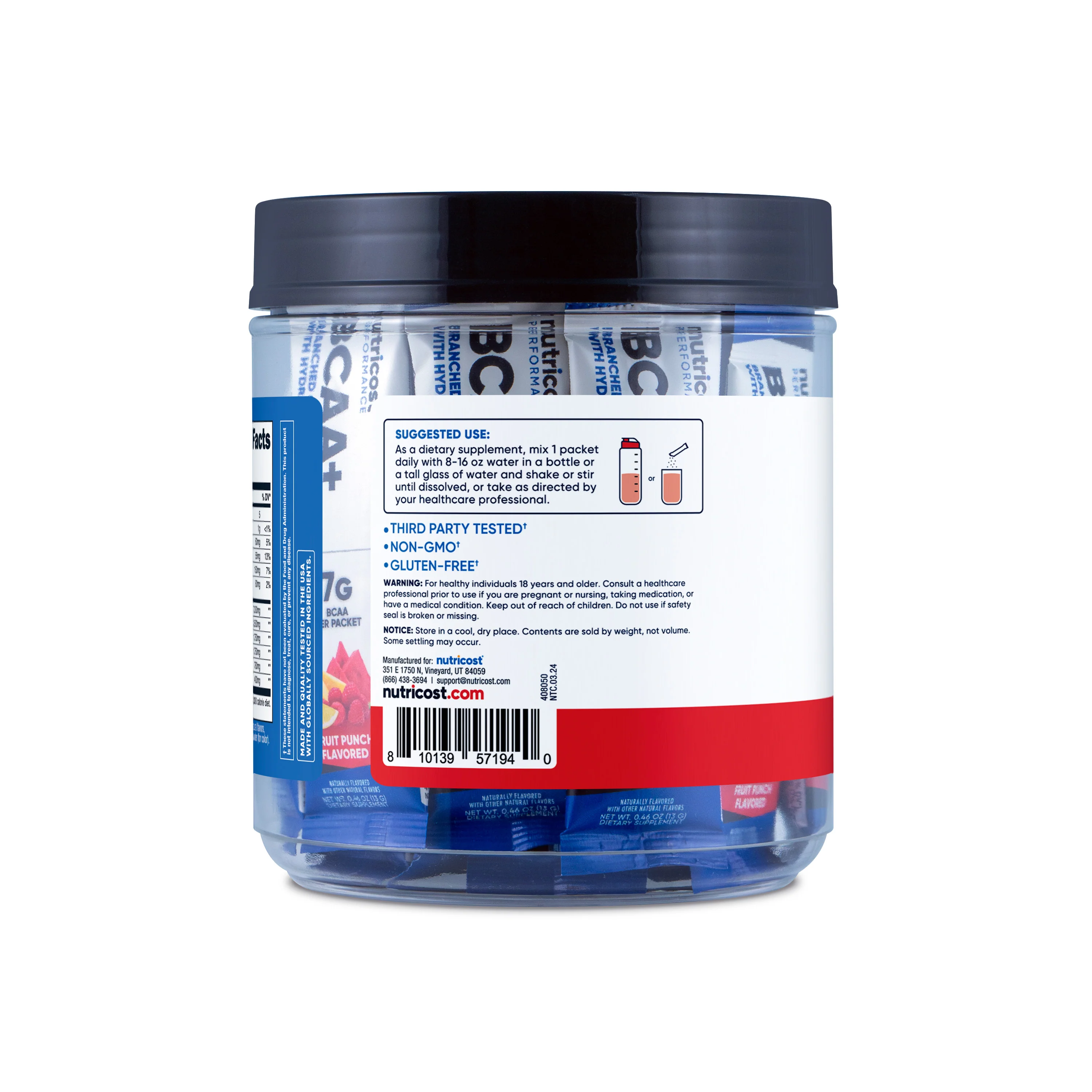Nutricost BCAA+ Hydration Stickpacks - Image 14