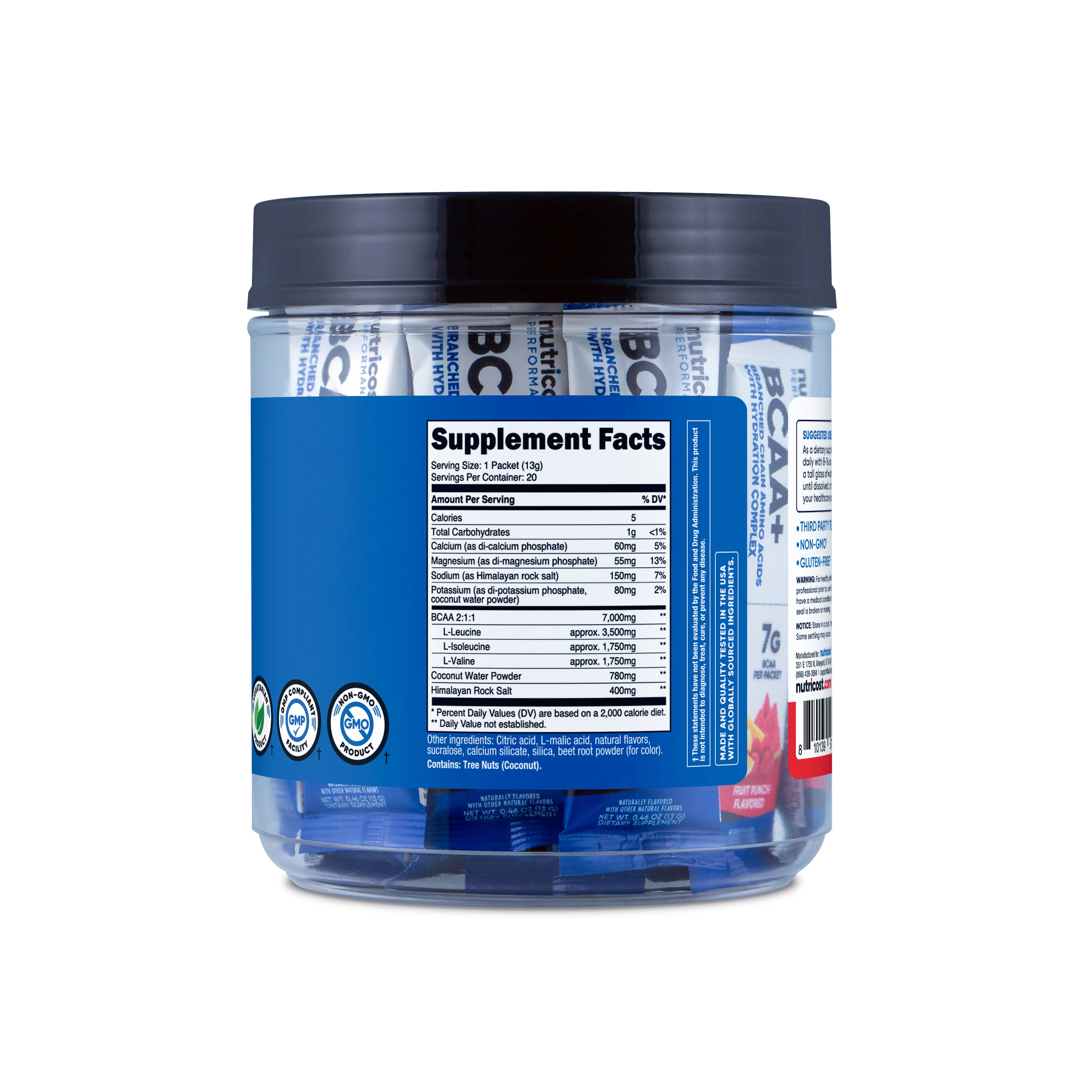 Nutricost BCAA+ Hydration Stickpacks - Image 15
