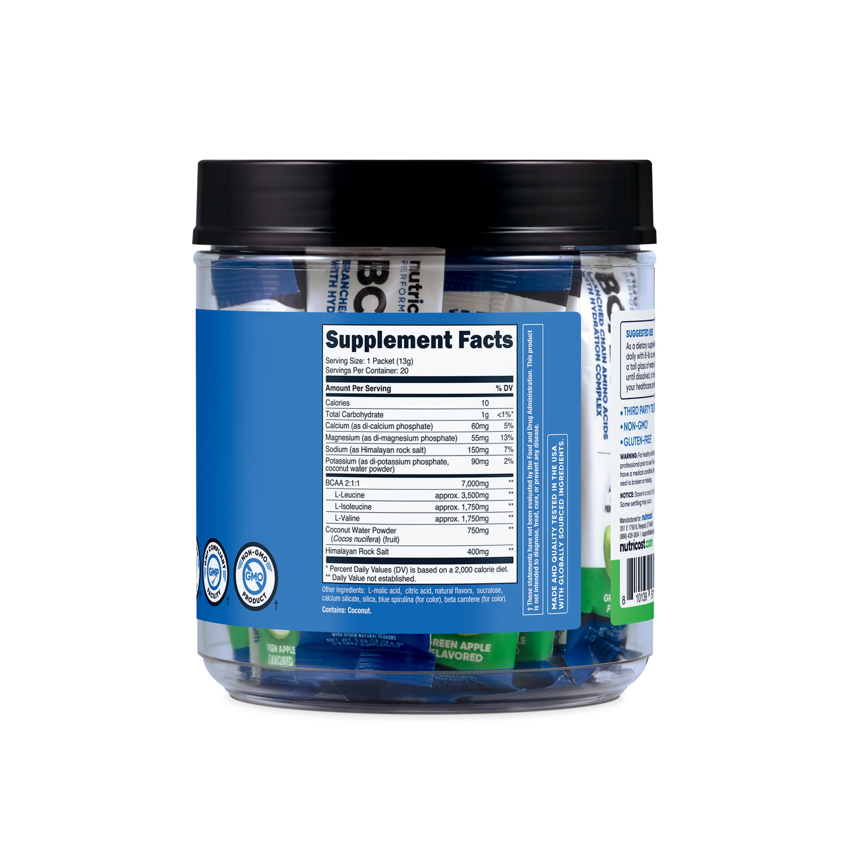 Nutricost BCAA+ Hydration Stickpacks - Image 5