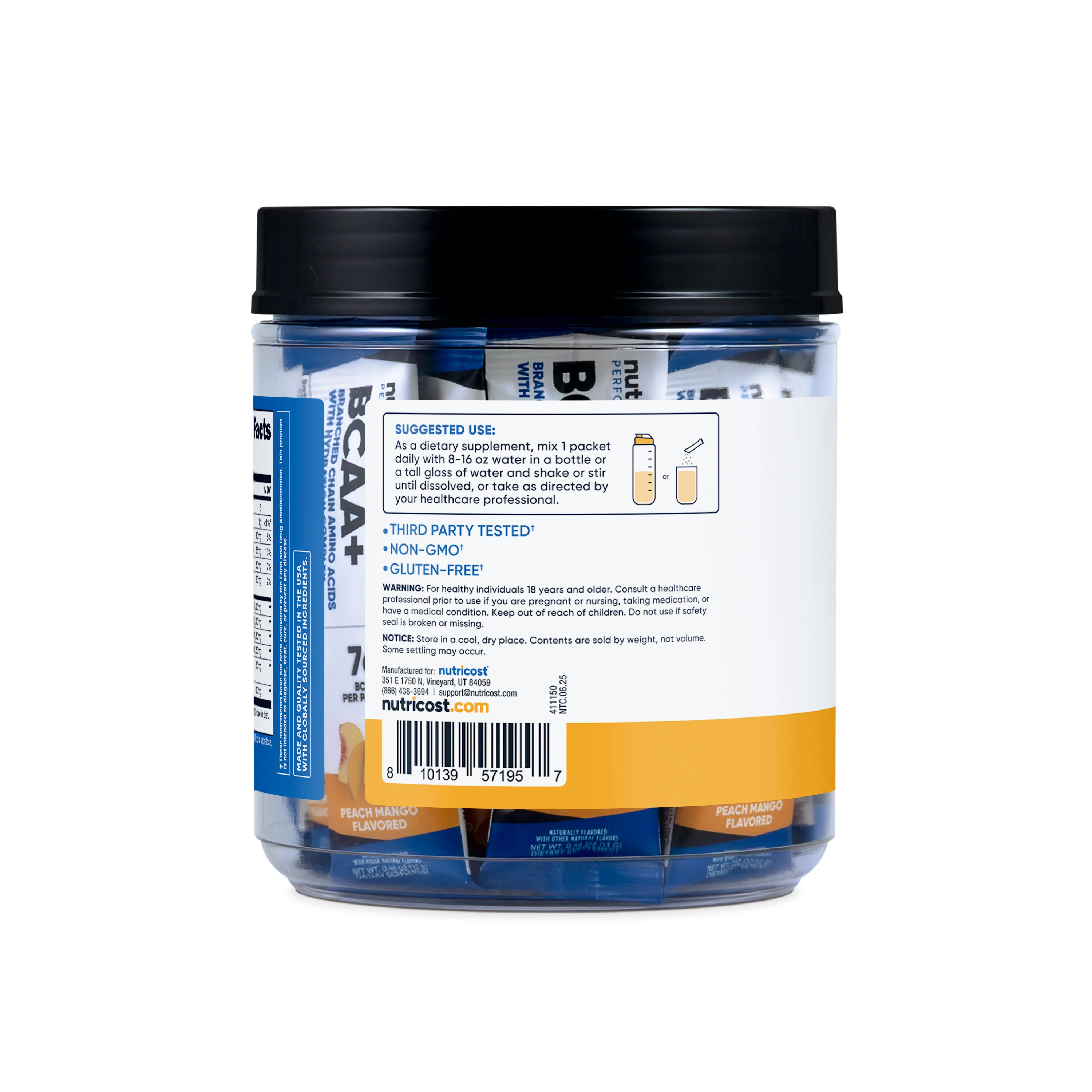 Nutricost BCAA+ Hydration Stickpacks - Image 9