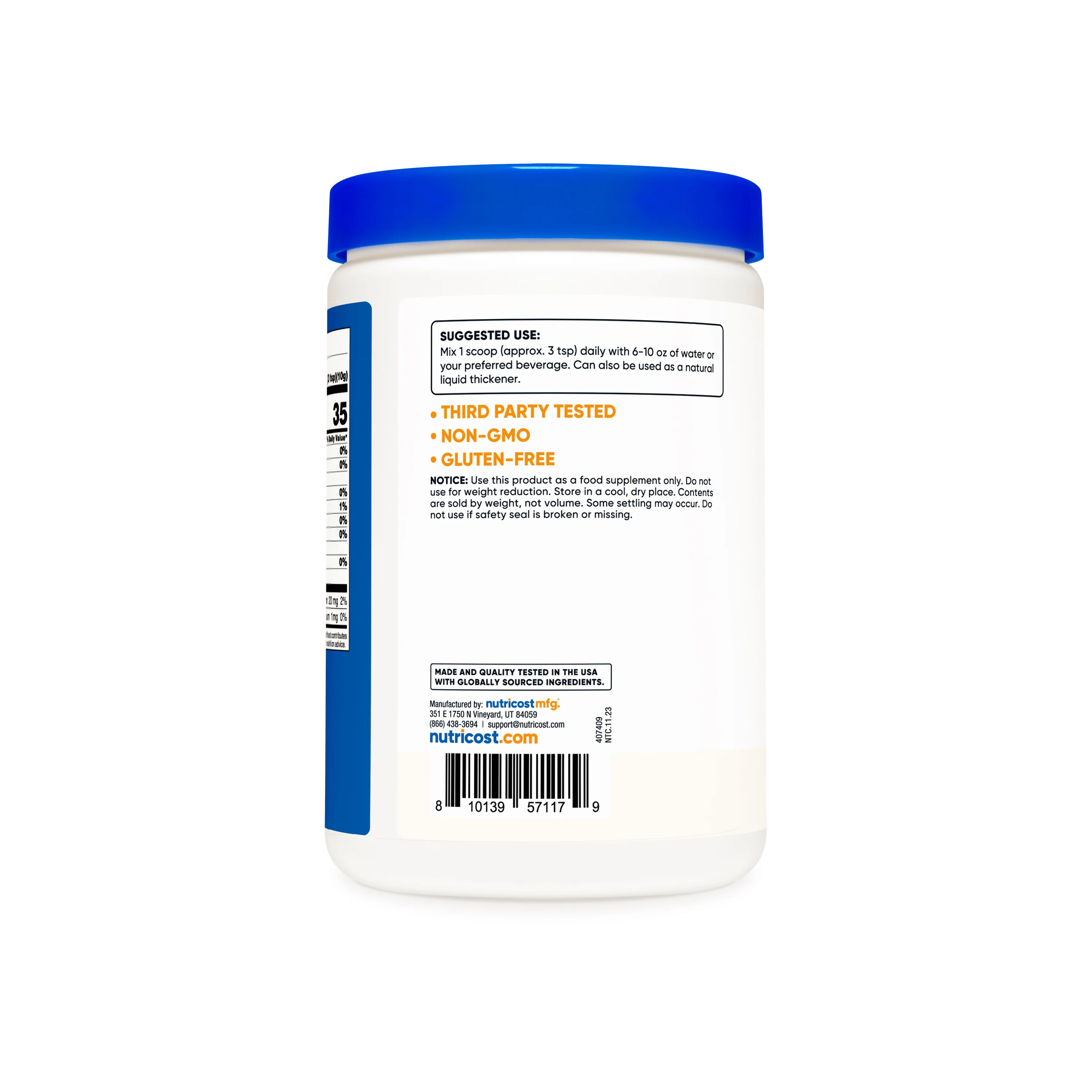 Nutricost Beef Gelatin Powder - Image 3