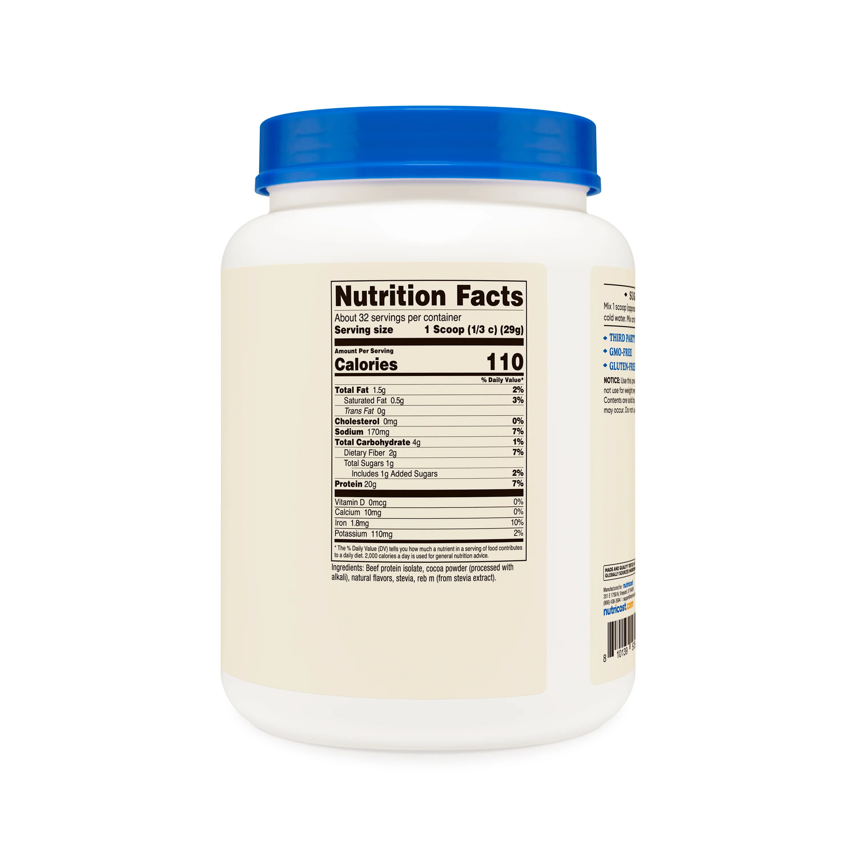 Nutricost Beef Protein Isolate - Image 2