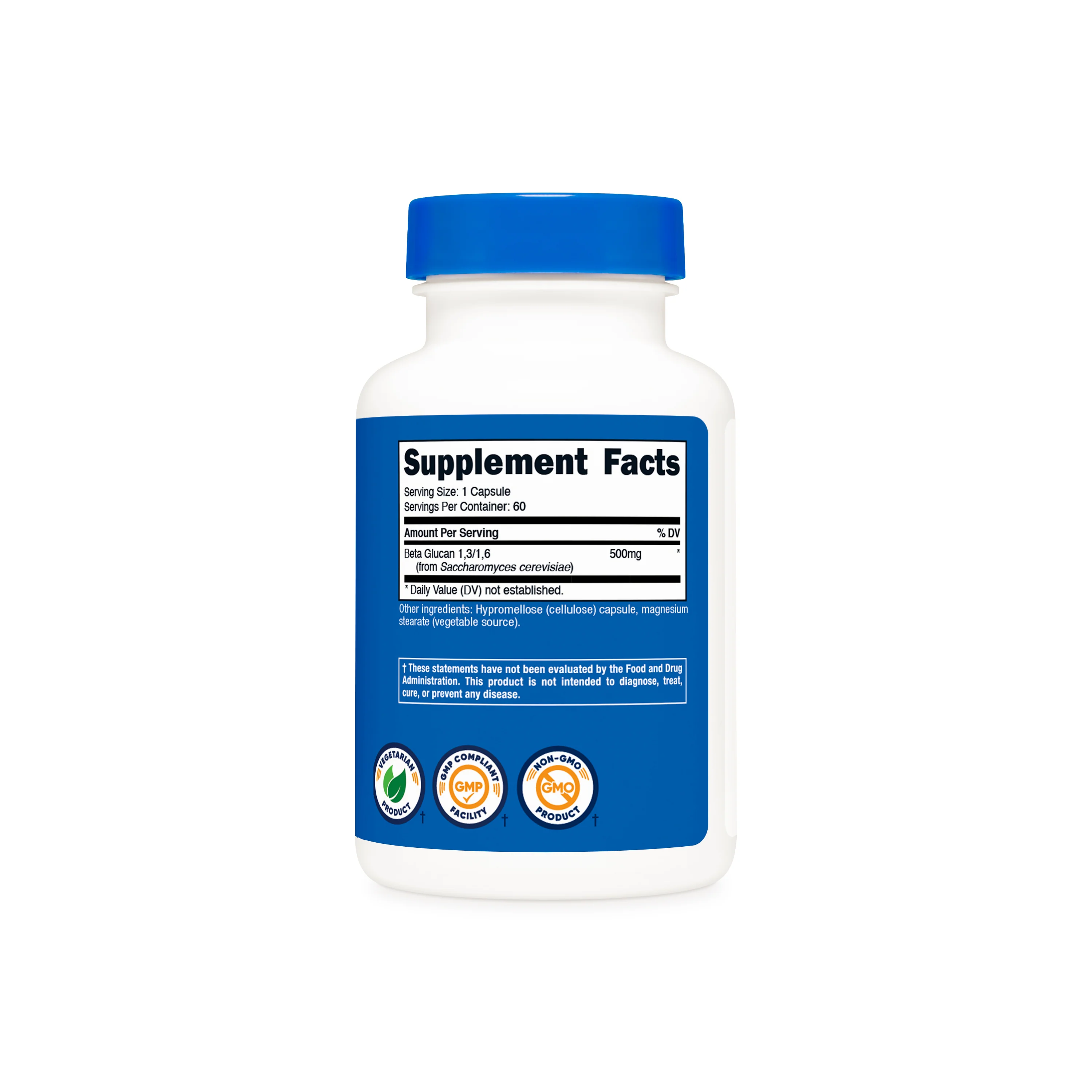 Nutricost Beta Glucan Capsules - Image 2