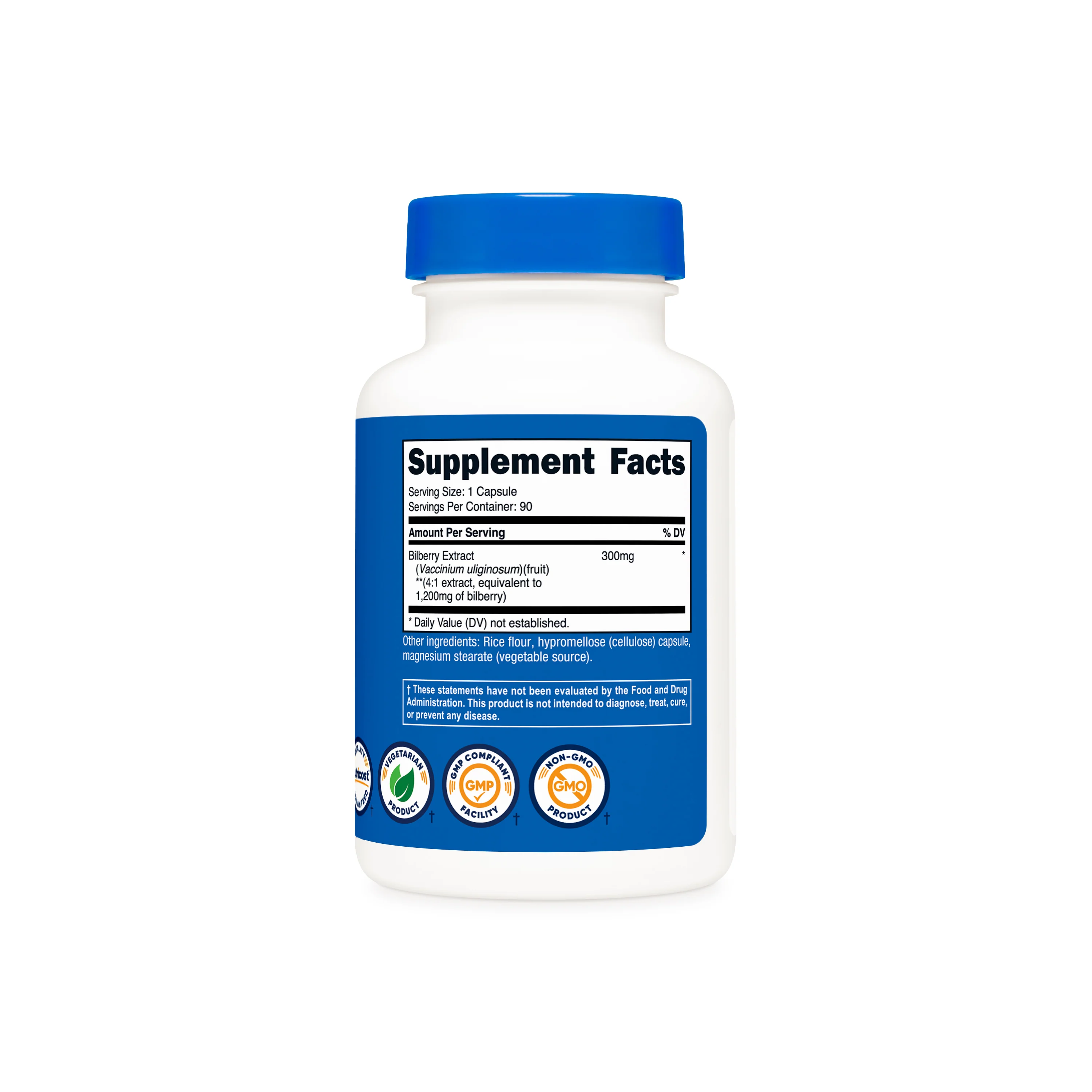 Nutricost Bilberry Capsules - Image 2