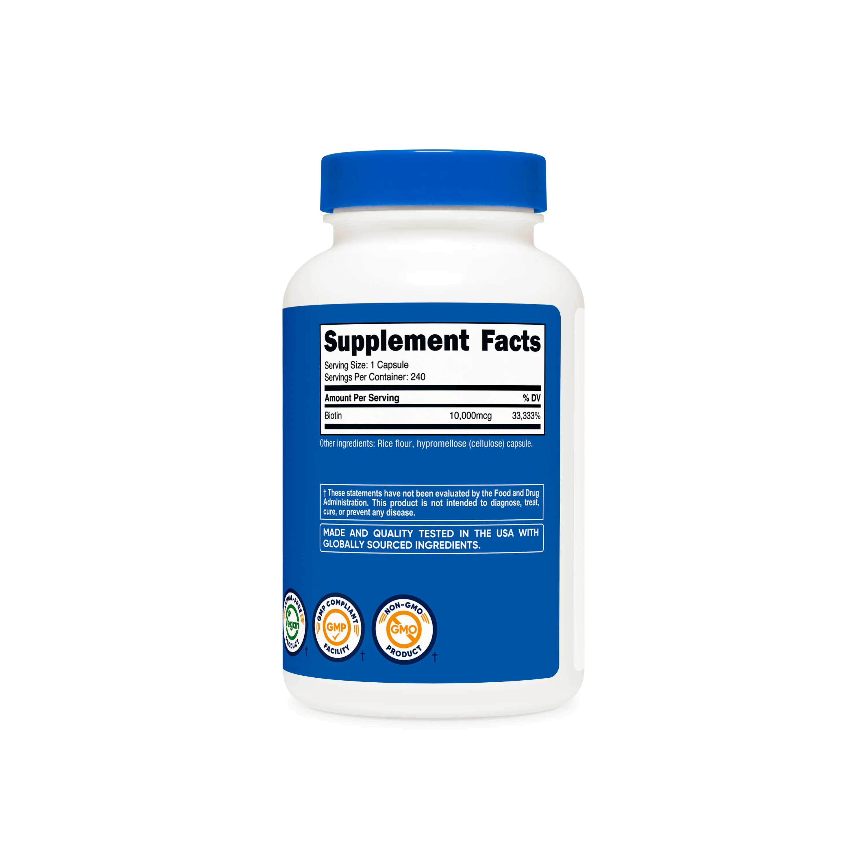 Nutricost Biotin Capsules - Image 5
