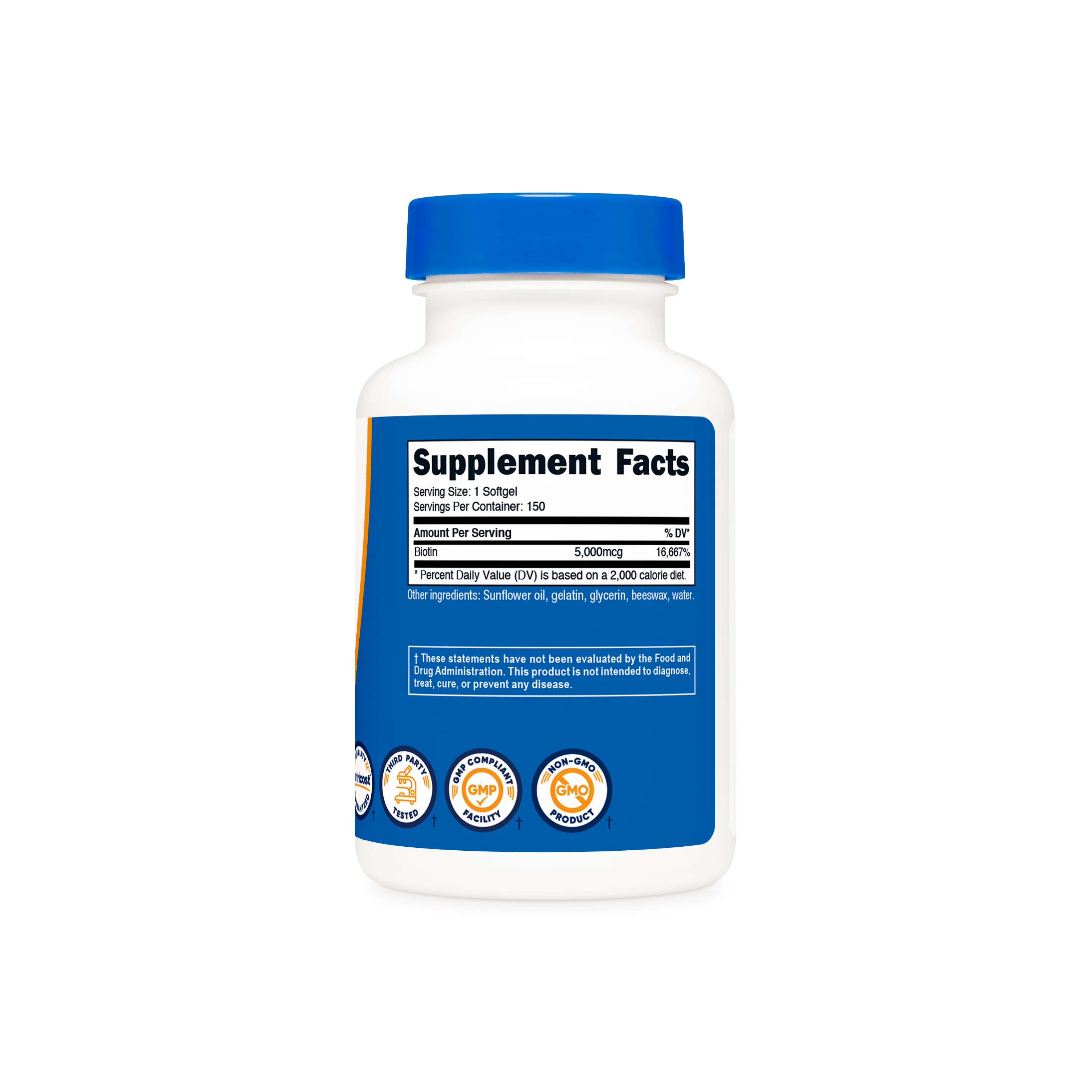 Nutricost Biotin Softgels - Image 2