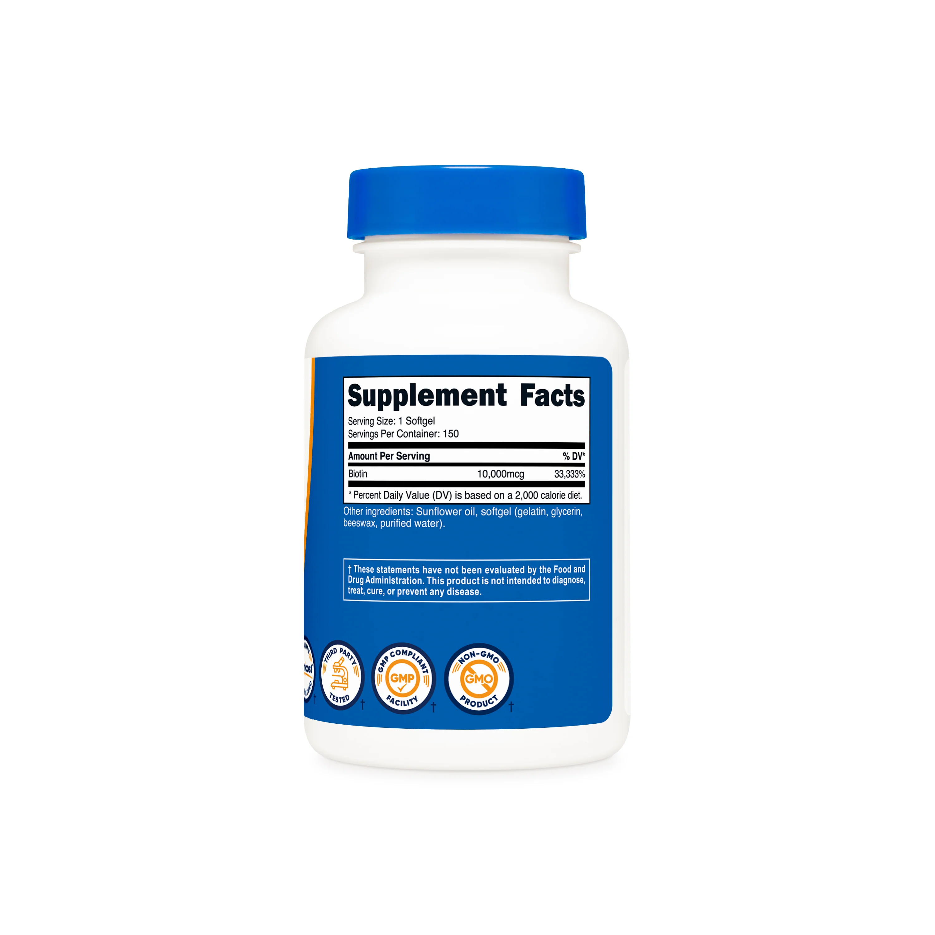 Nutricost Biotin Softgels - Image 5