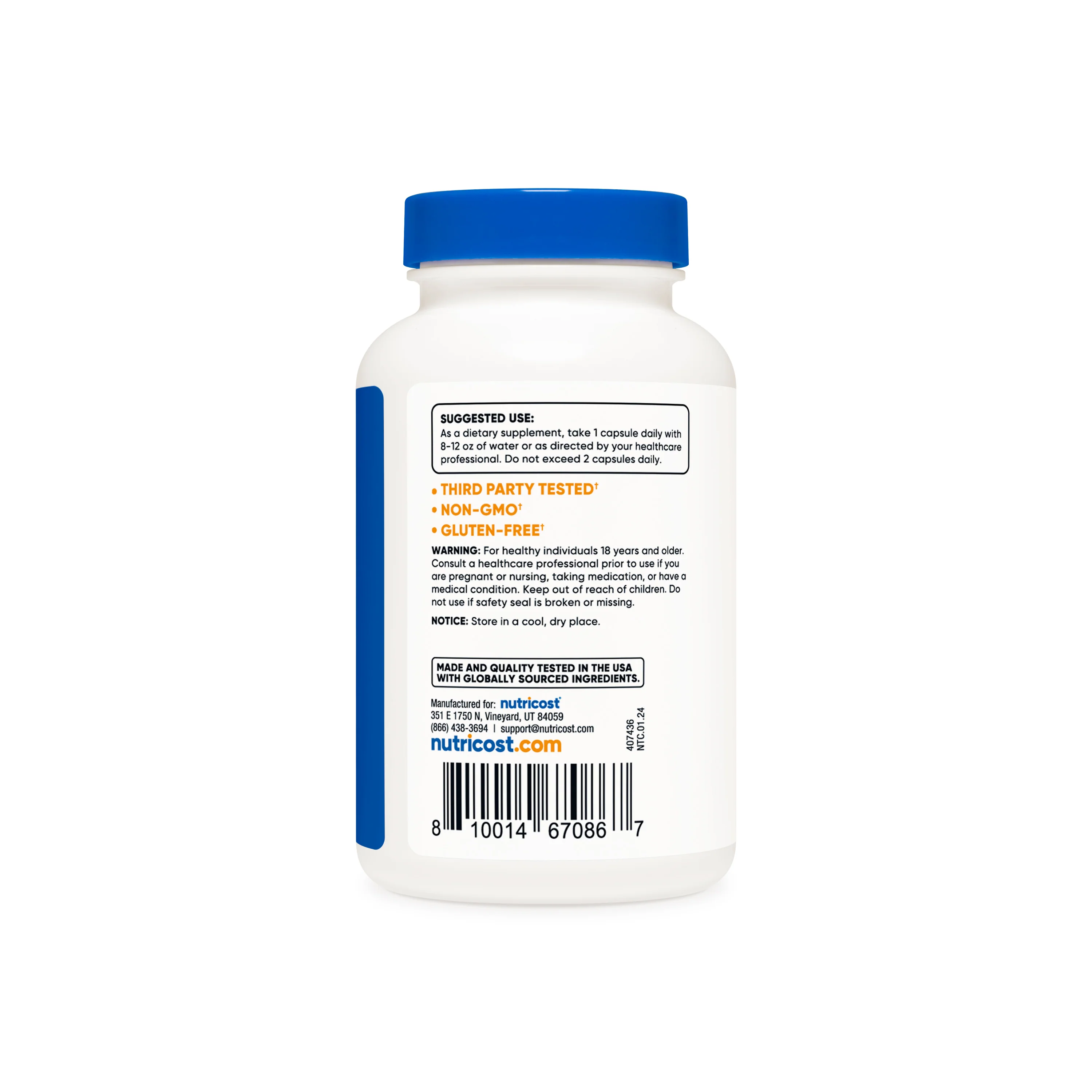 Nutricost Boron Capsules - Image 3