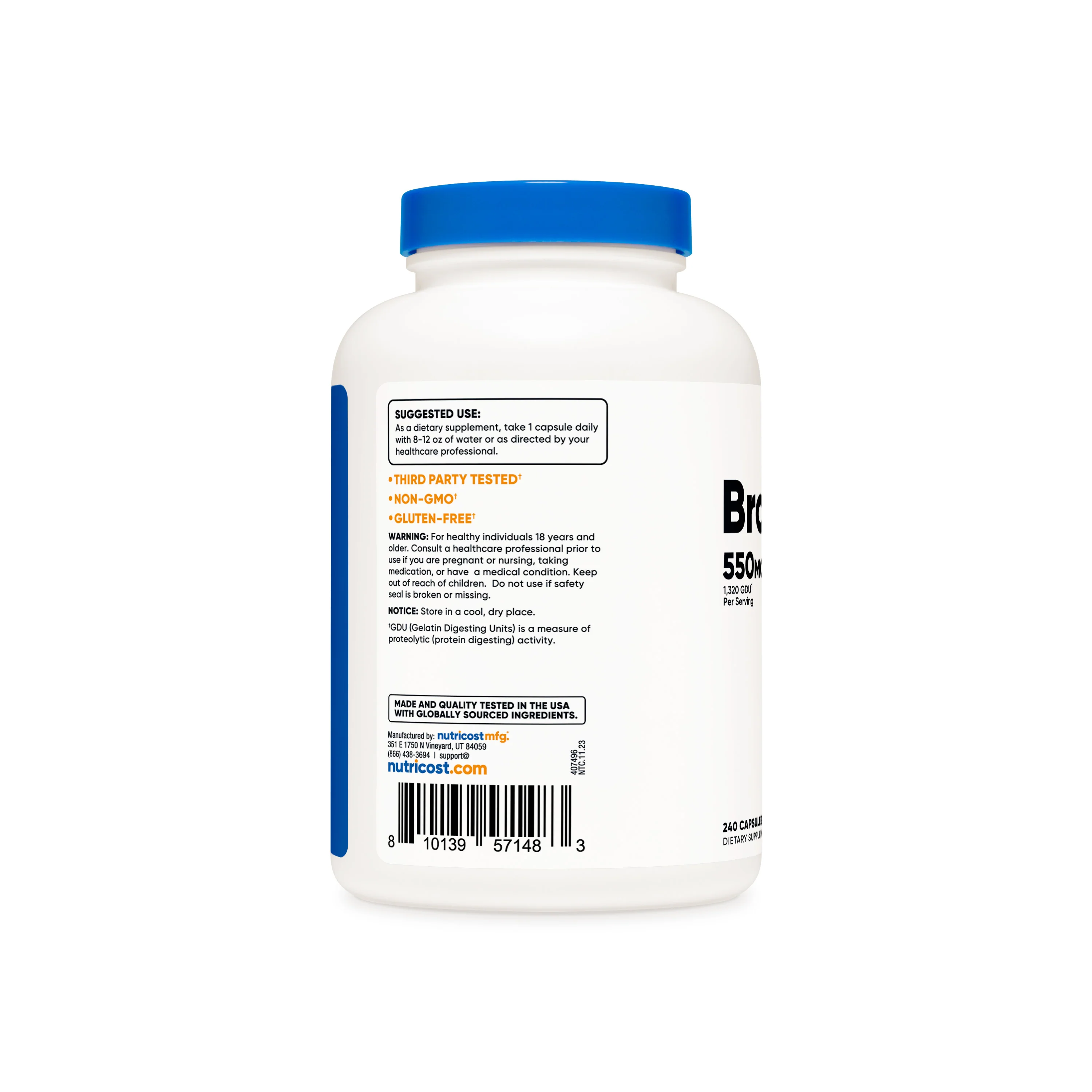 Nutricost Bromelain Capsules - Image 9