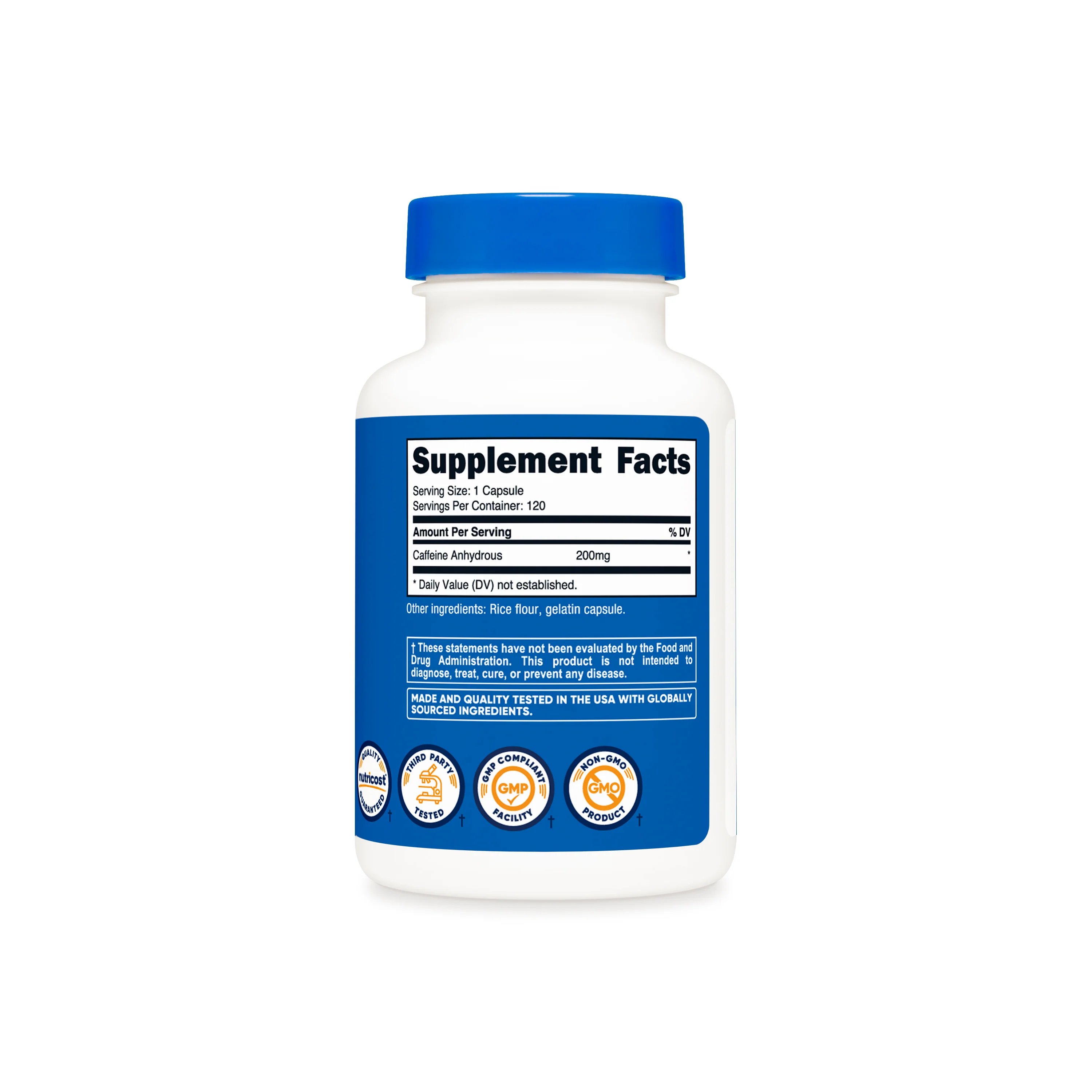 Nutricost Caffeine Capsules - Image 5