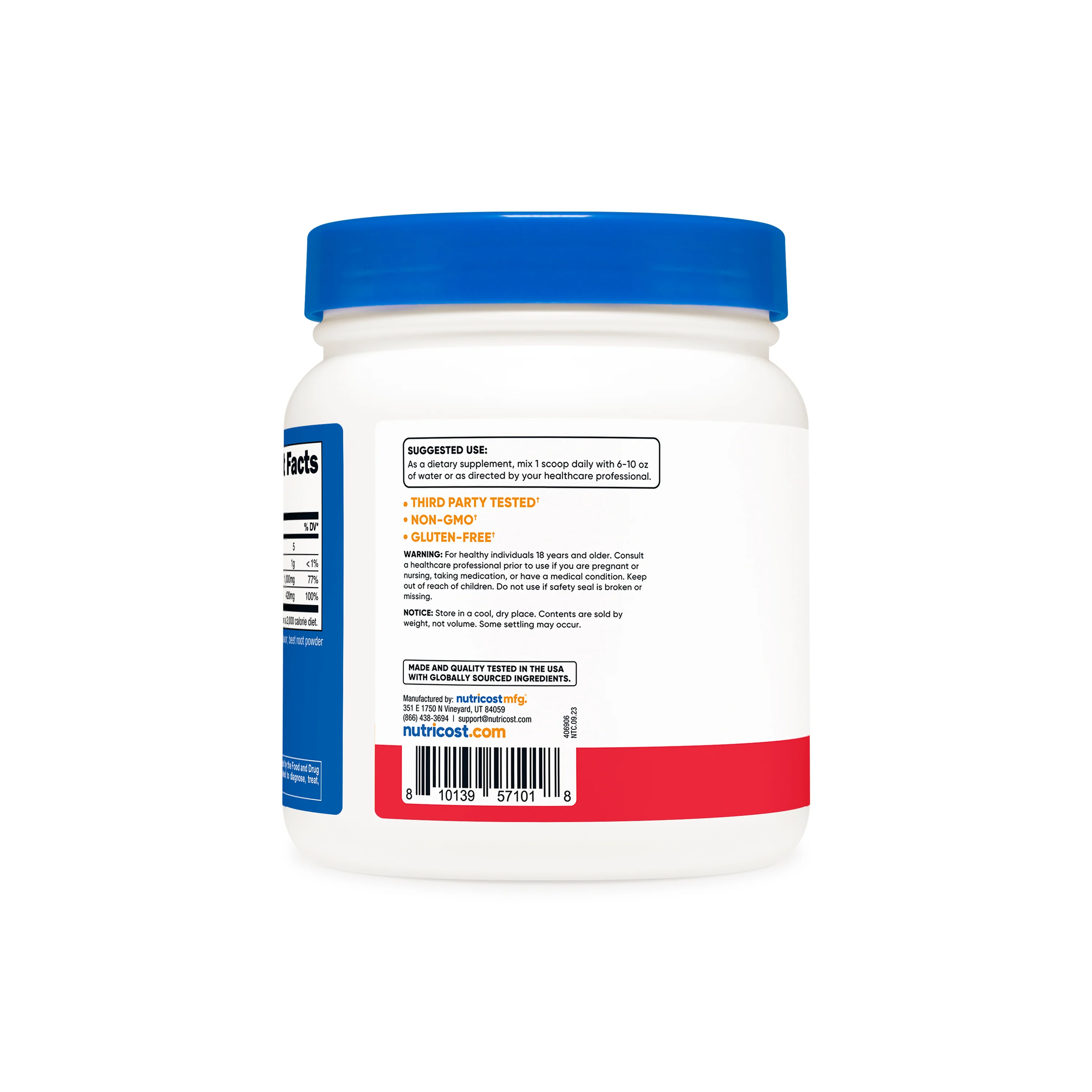 Nutricost Calcium Citrate + Magnesium Citrate Powder - Image 12