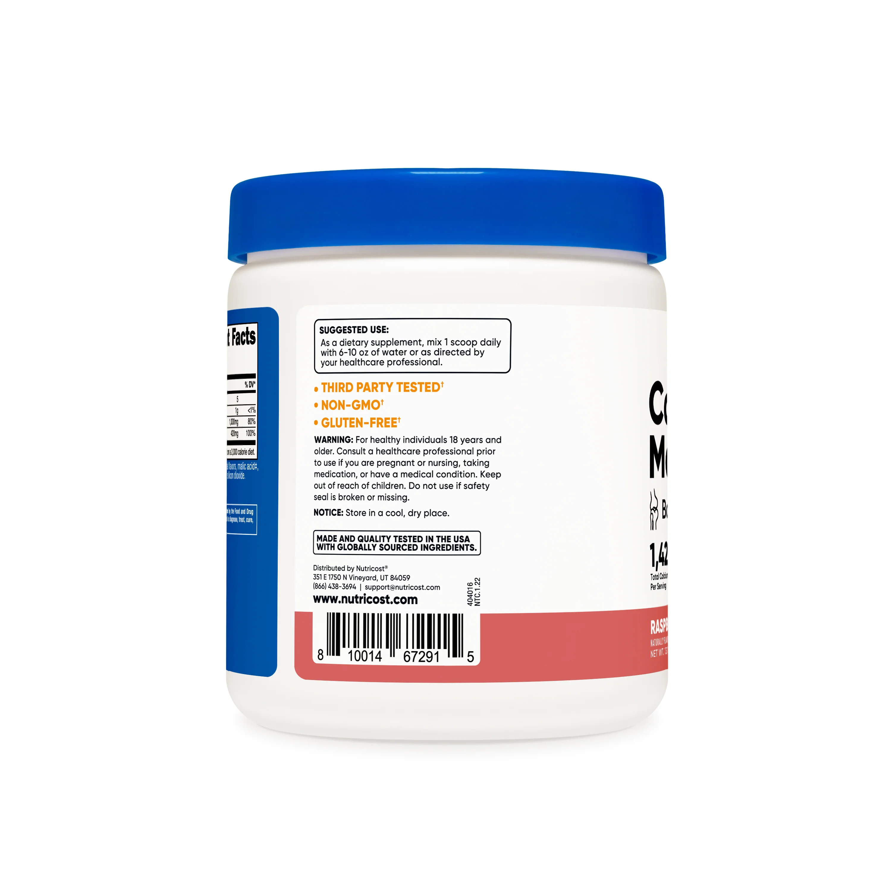 Nutricost Calcium Citrate + Magnesium Citrate Powder - Image 6