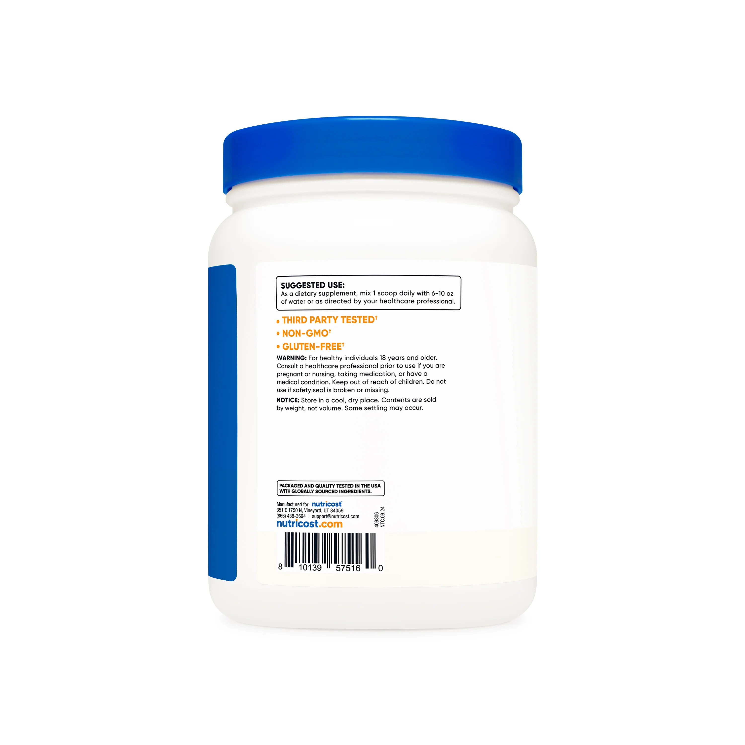 Nutricost Calcium Citrate Powder - Image 3