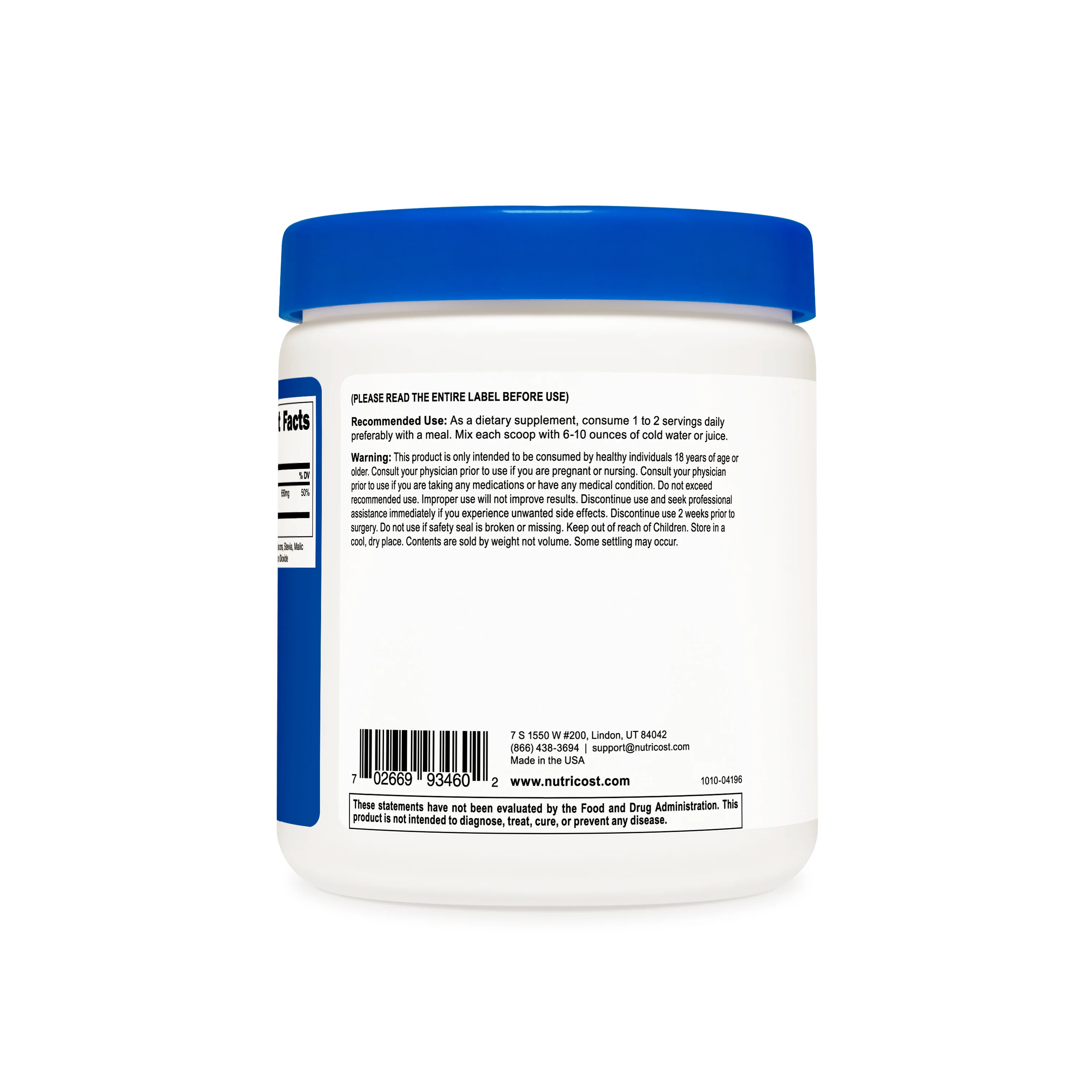Nutricost Calcium Citrate Powder - Image 9