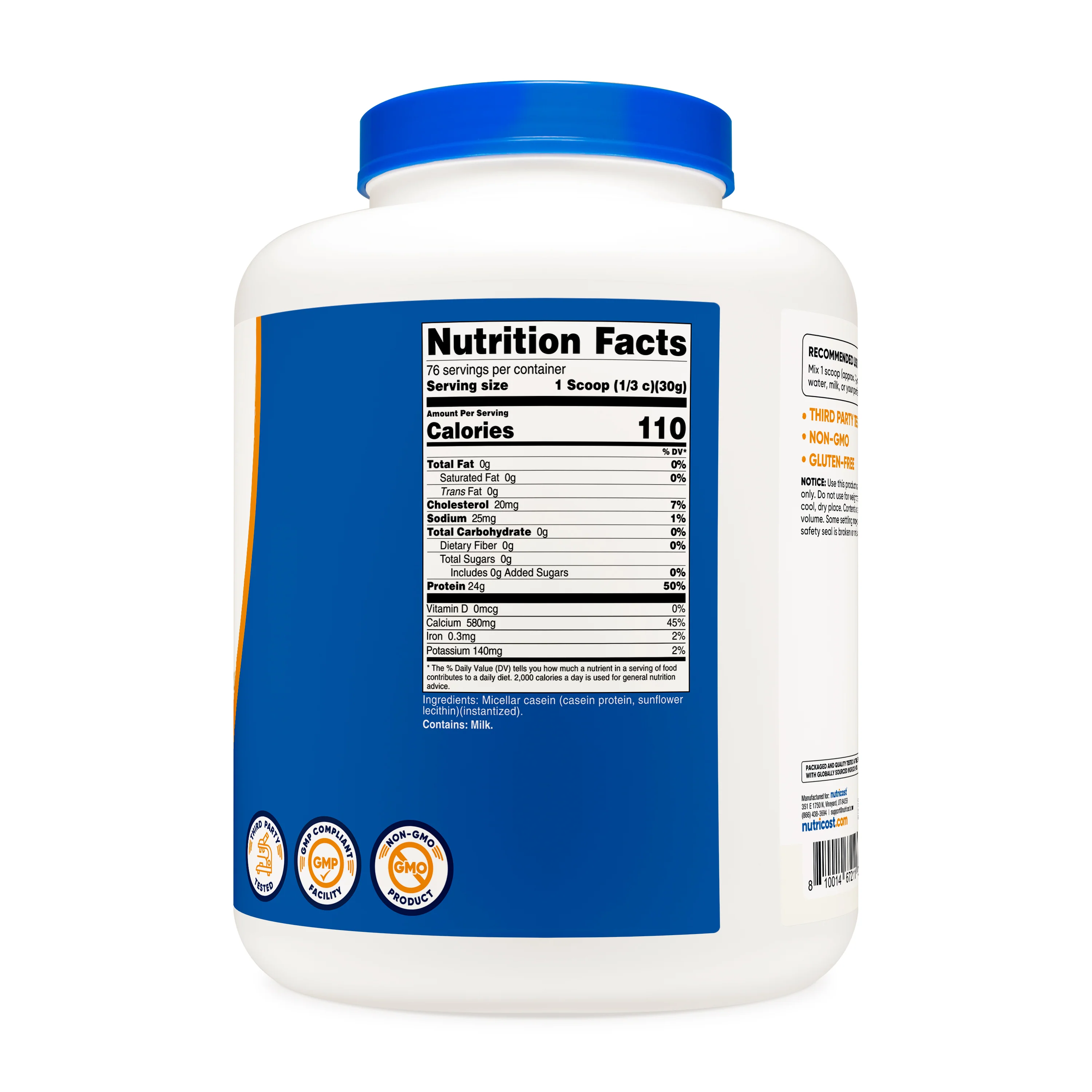 Nutricost Casein Protein Powder - Image 11