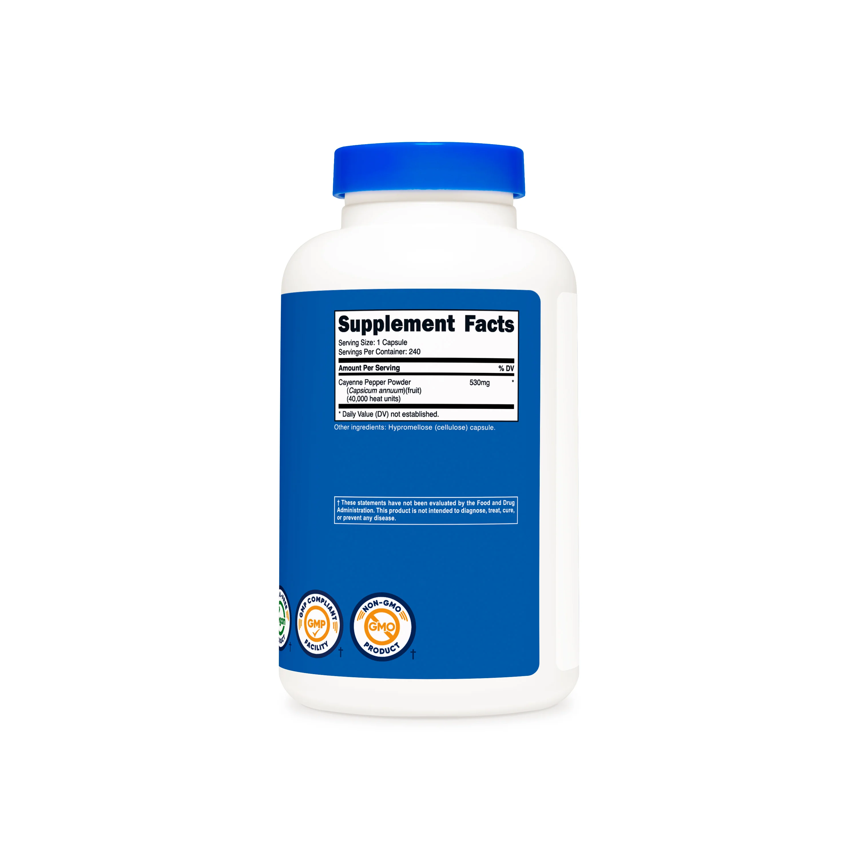 Nutricost Cayenne Pepper Capsules - Image 2