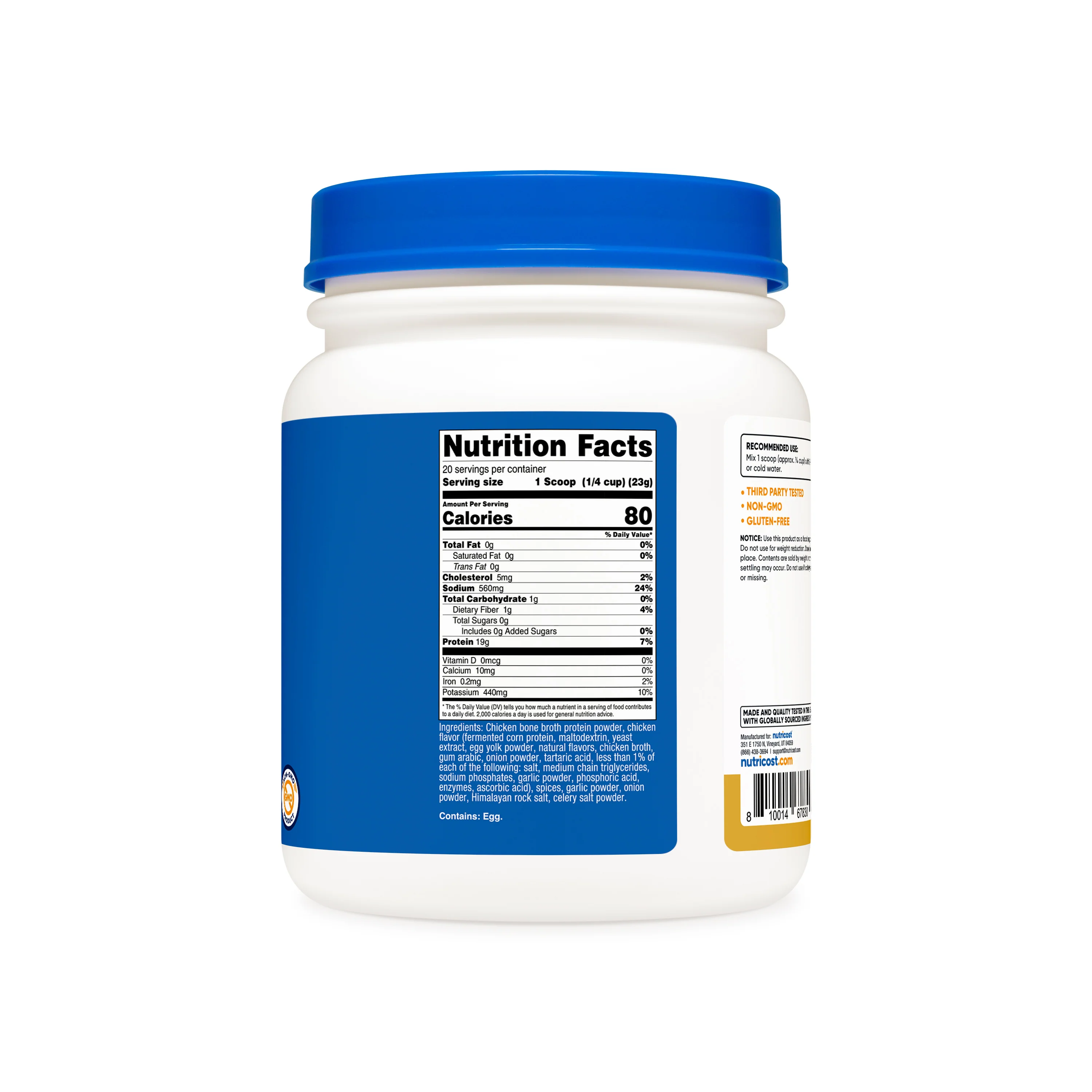 Nutricost Chicken Bone Broth Protein - Image 5