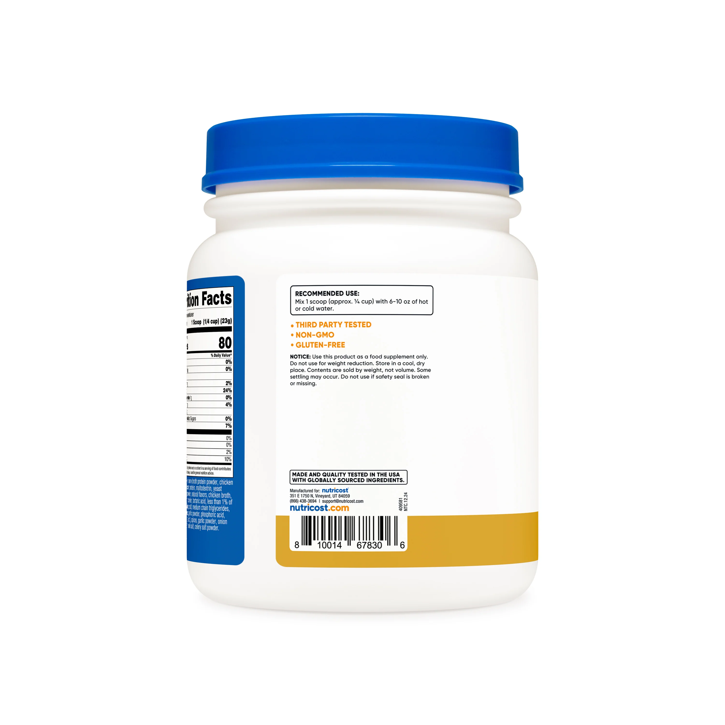 Nutricost Chicken Bone Broth Protein - Image 6