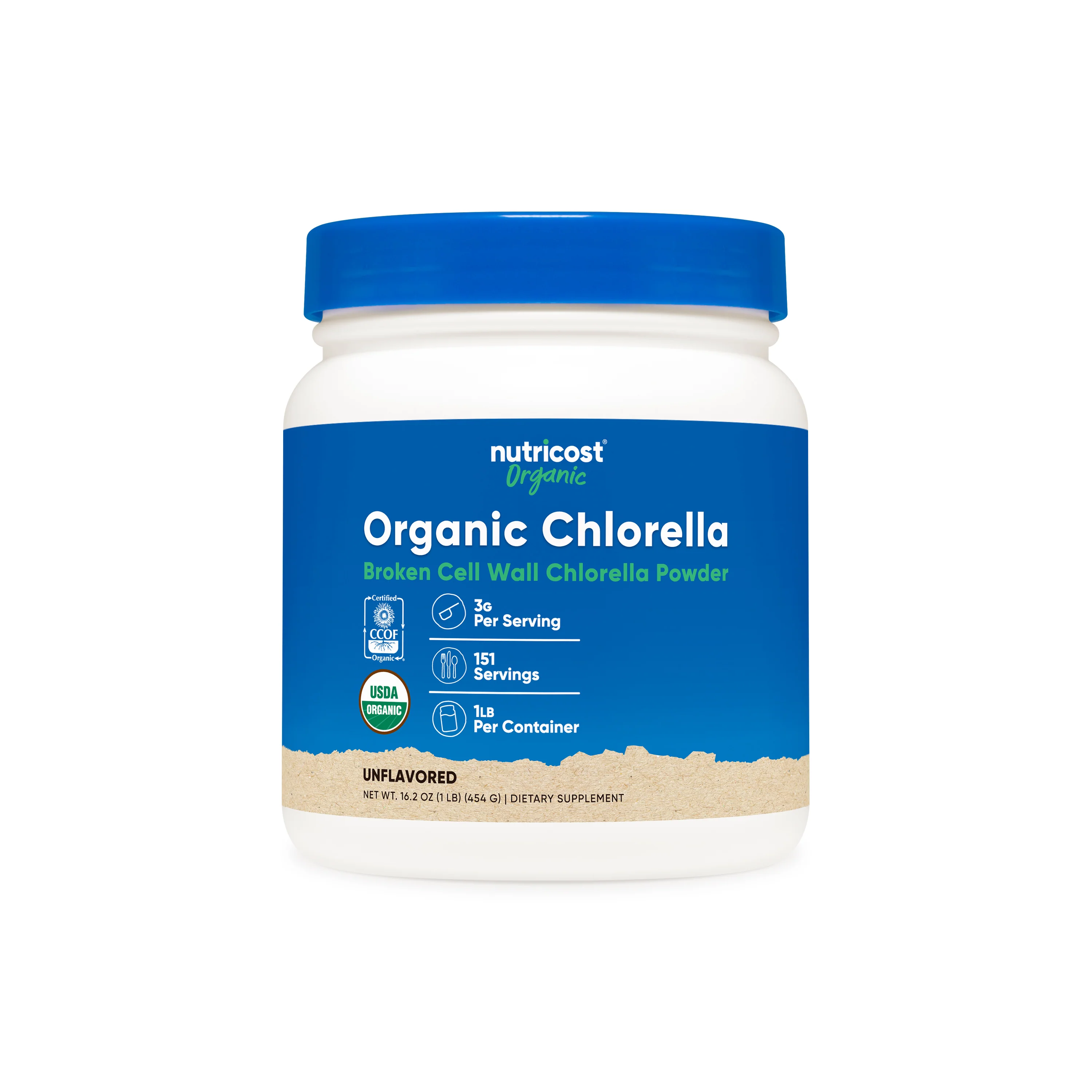 Nutricost Organic Chlorella Powder - Image 4