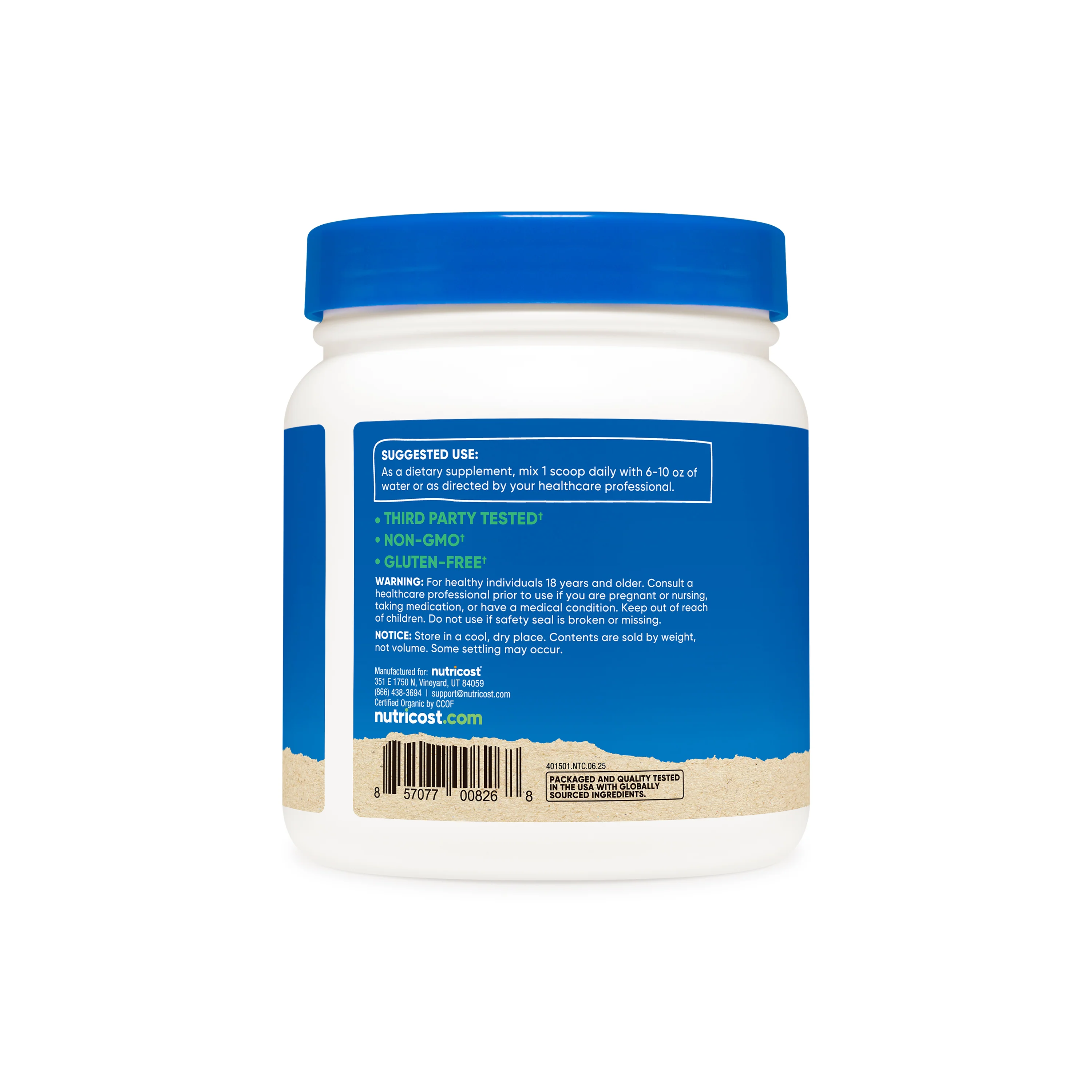 Nutricost Organic Chlorella Powder - Image 6