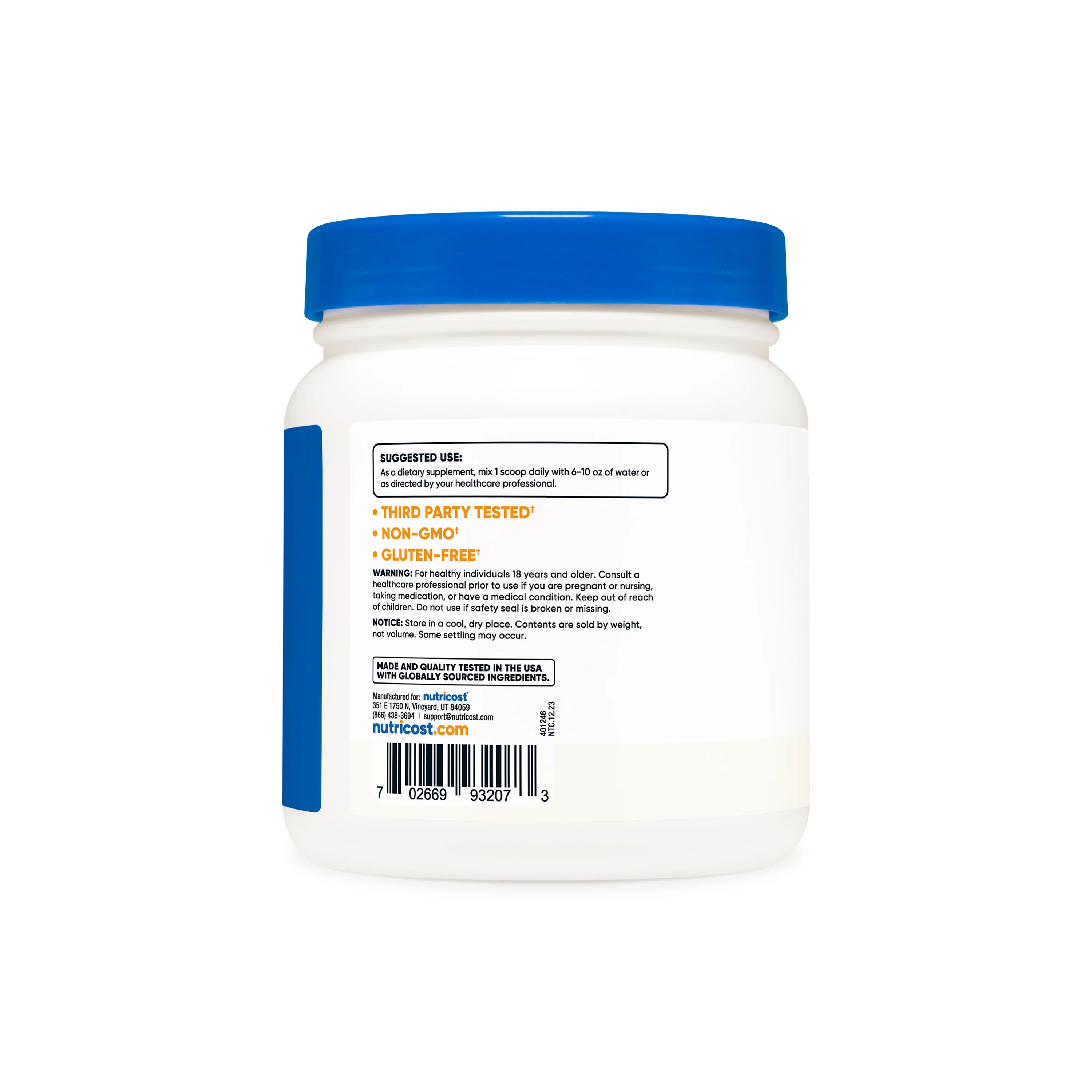 Nutricost Choline Bitartrate Powder - Image 3