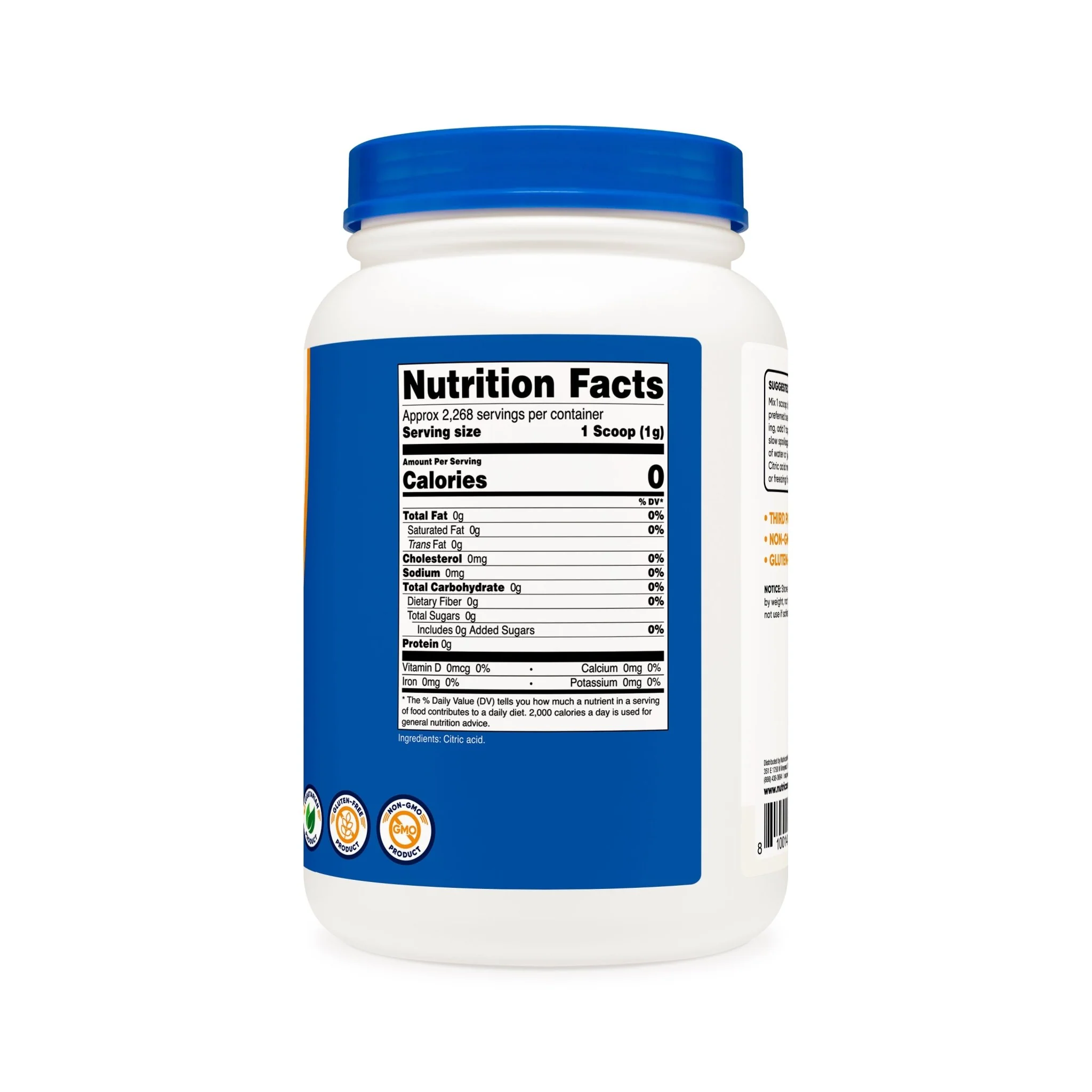 Nutricost Citric Acid Powder - Image 8