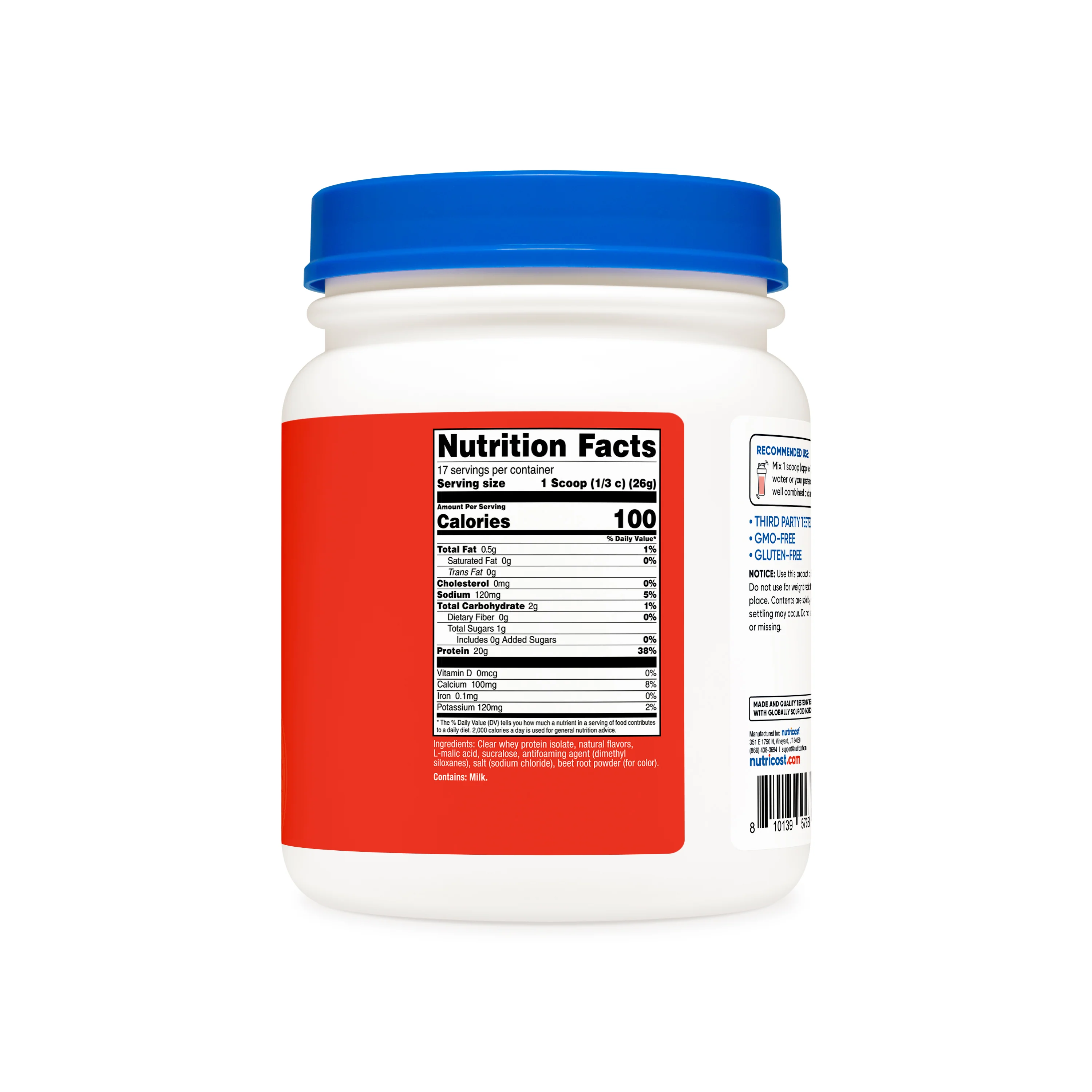 Nutricost Clear Whey Protein Isolate - Image 2