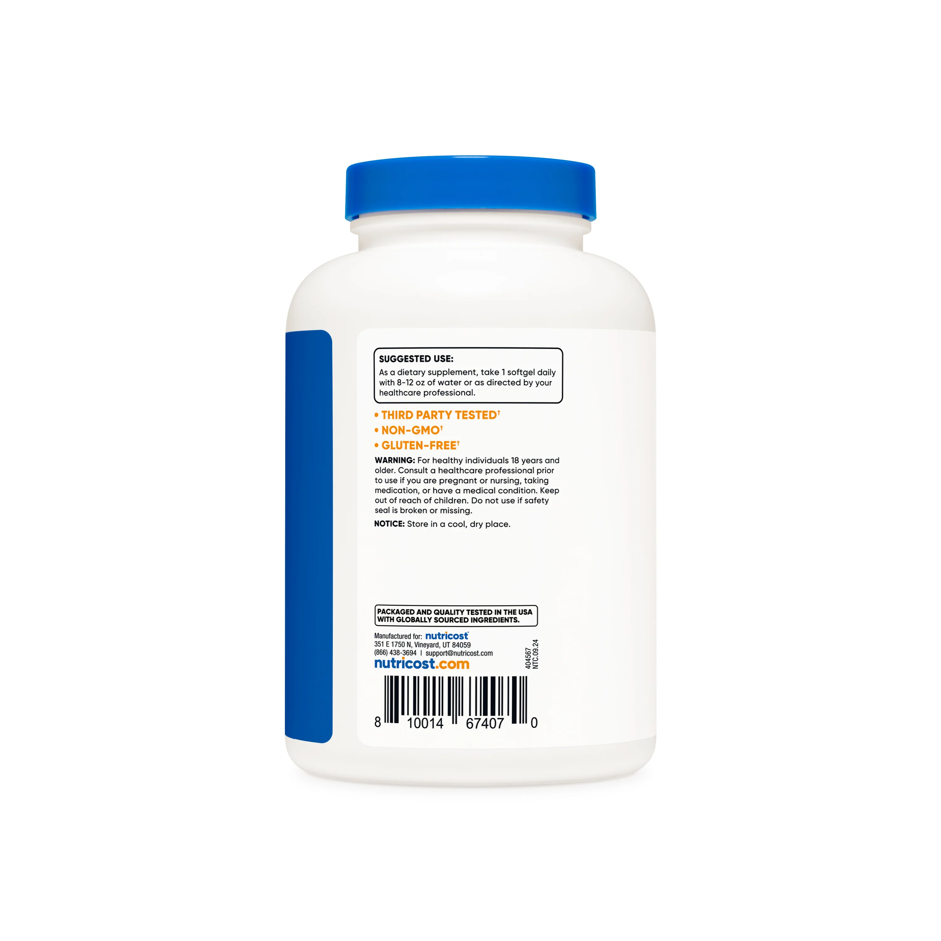 Nutricost Coconut Oil Softgels - Image 6
