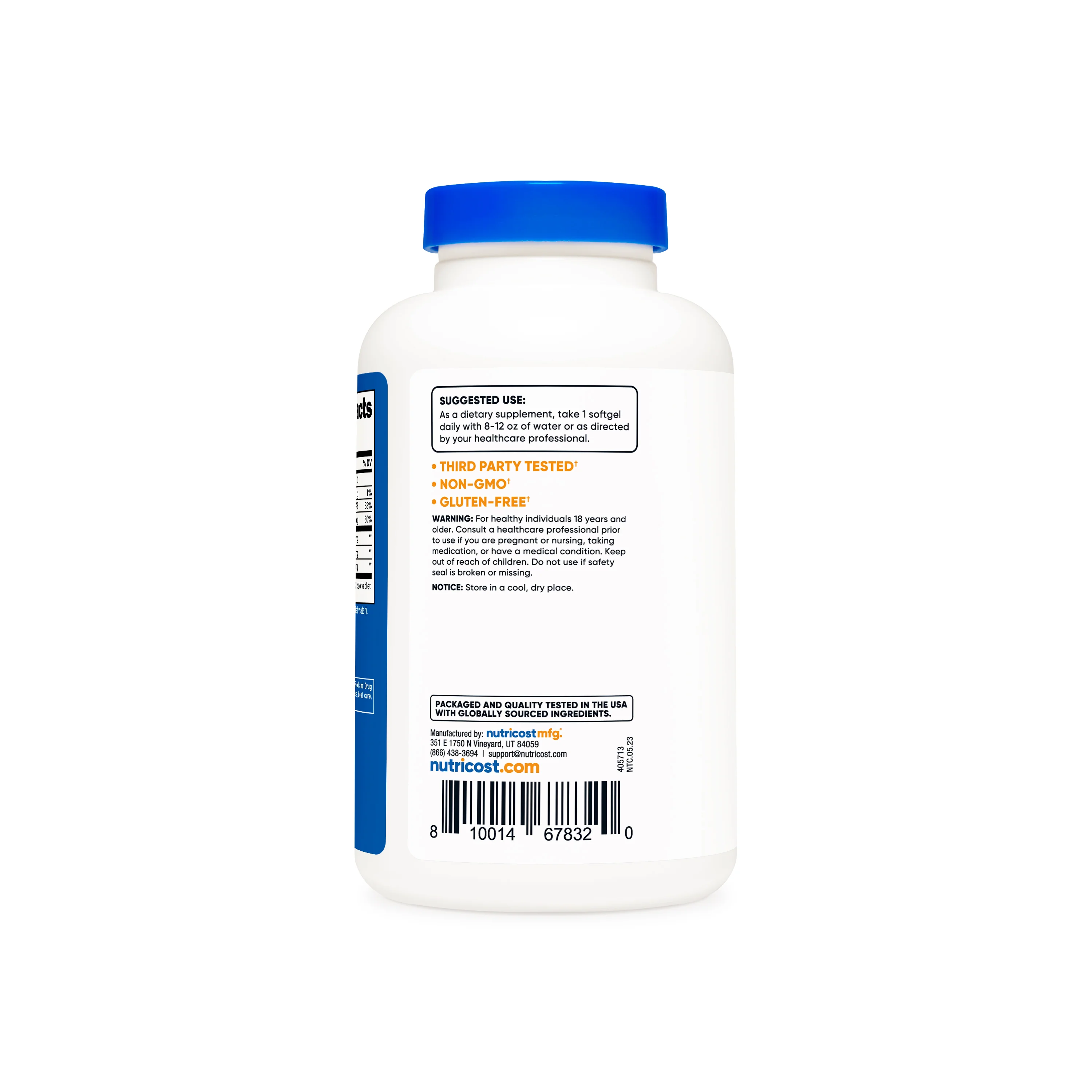 Nutricost Cod Liver Oil - Image 3