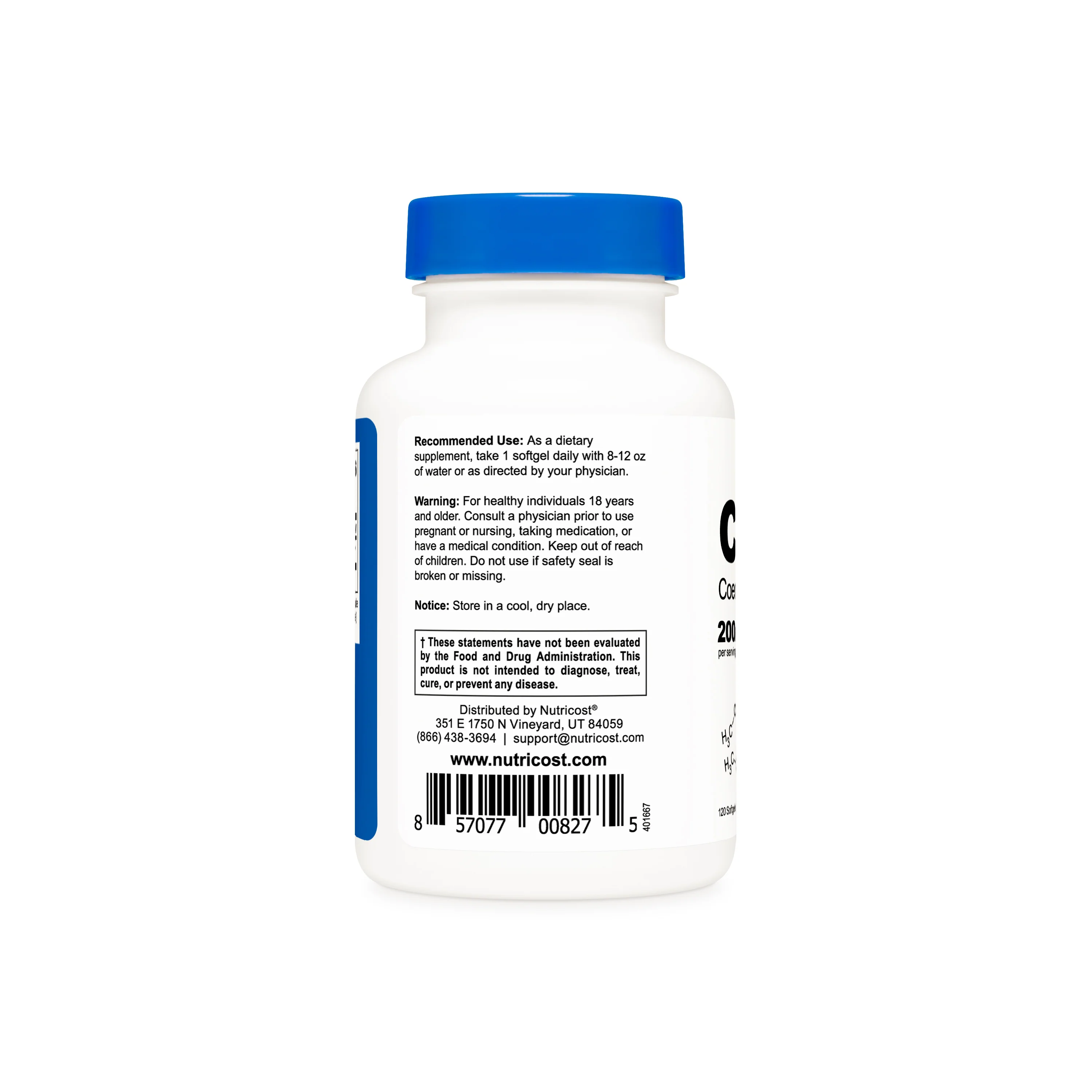 Nutricost CoQ10 Softgels - Image 3