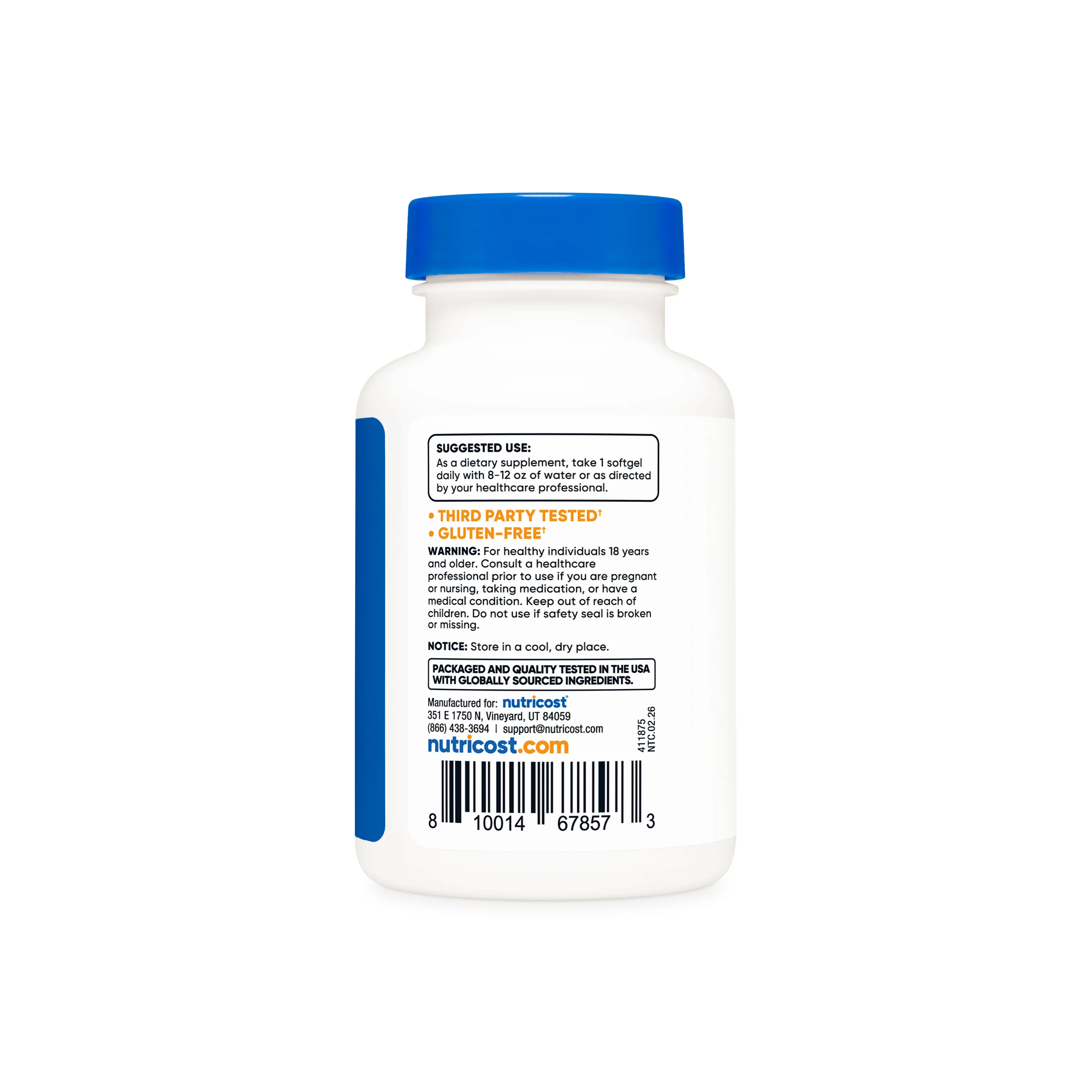 Nutricost CoQ10 Softgels - Image 6