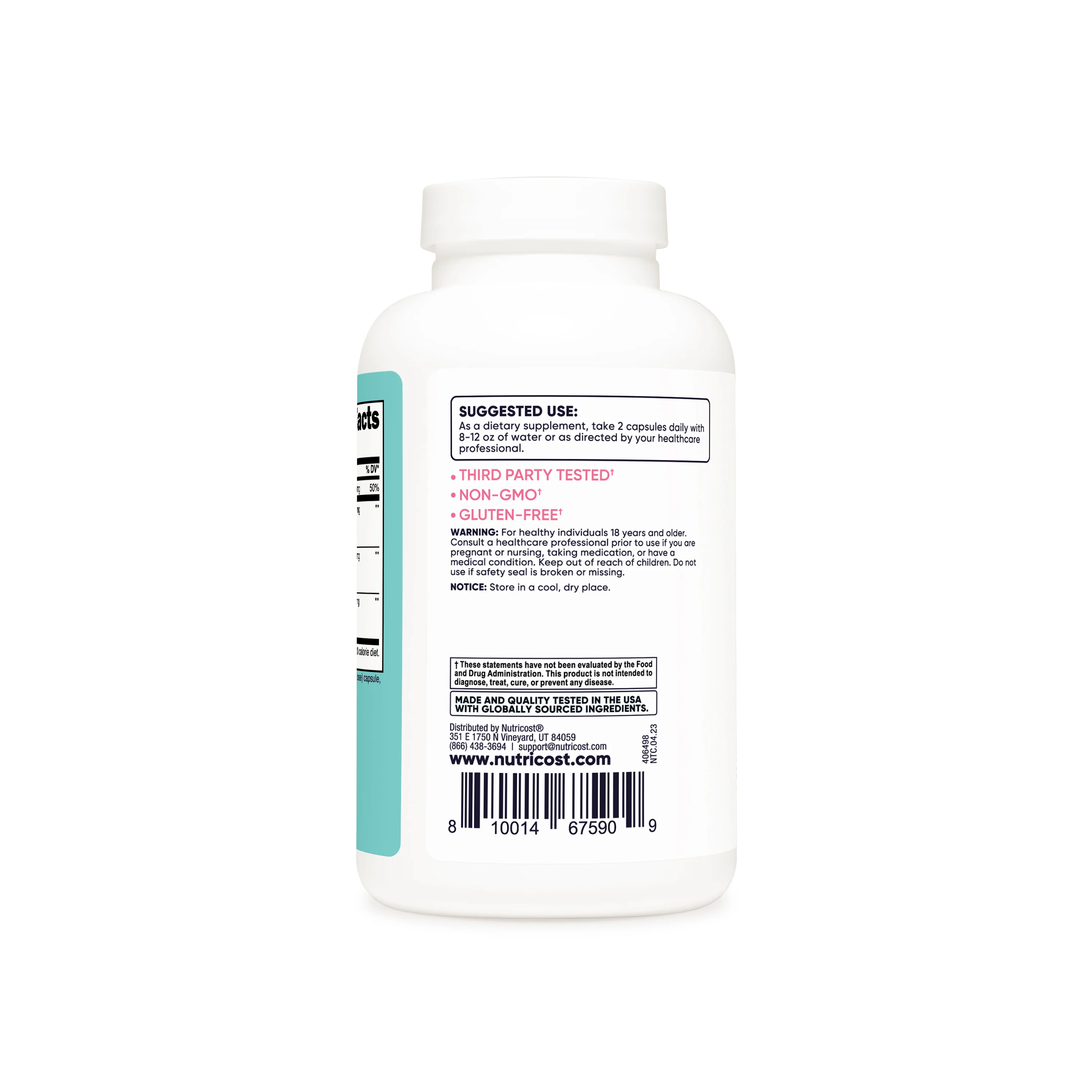 Nutricost Cranberry for Women Capsules - Image 3