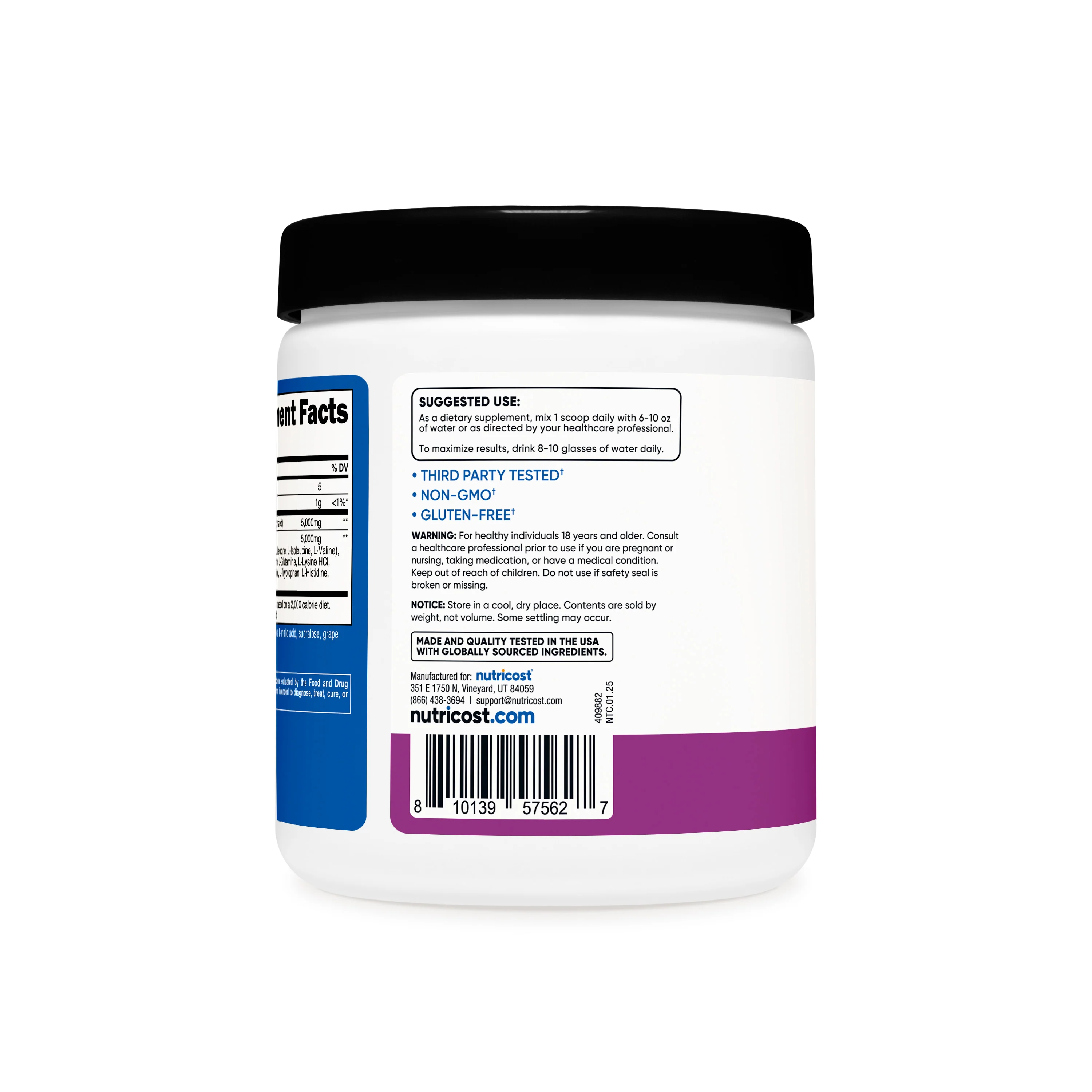 Nutricost Creatine + Aminos Powder - Image 6